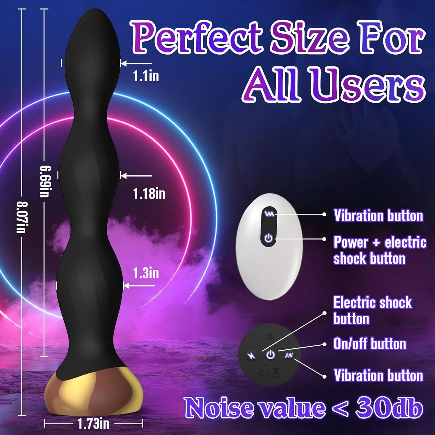 ShockSpire Beaded Vibrator – Electro & Vibe Control - Image 6