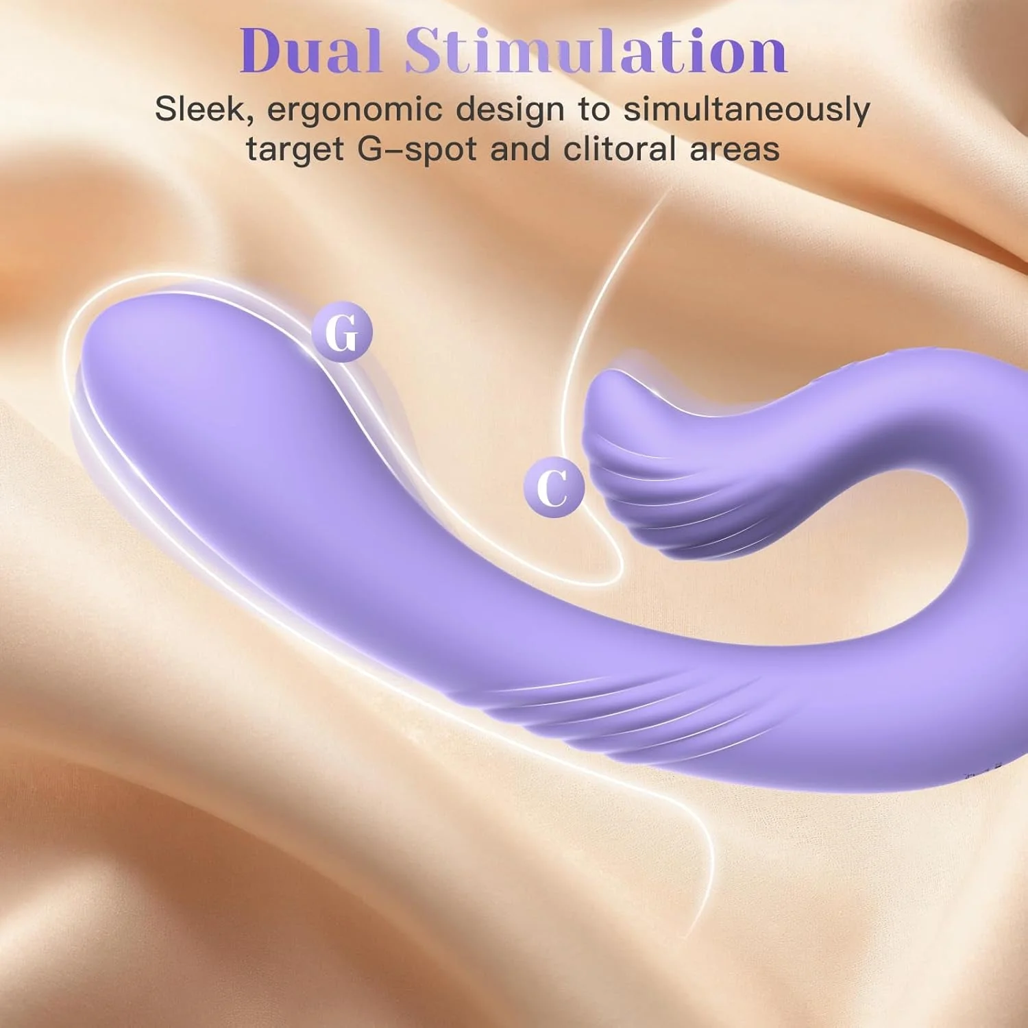 SilkNest Dual-Motor Remote Control Rabbit Vibrator - Image 2