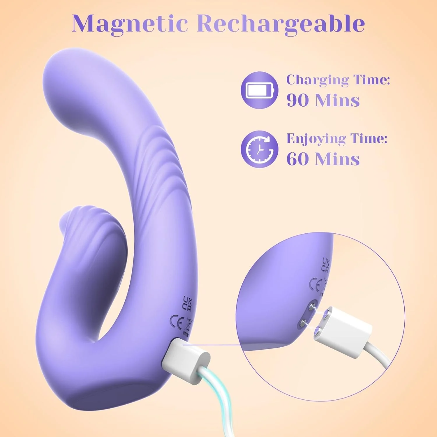 SilkNest Dual-Motor Remote Control Rabbit Vibrator - Image 5