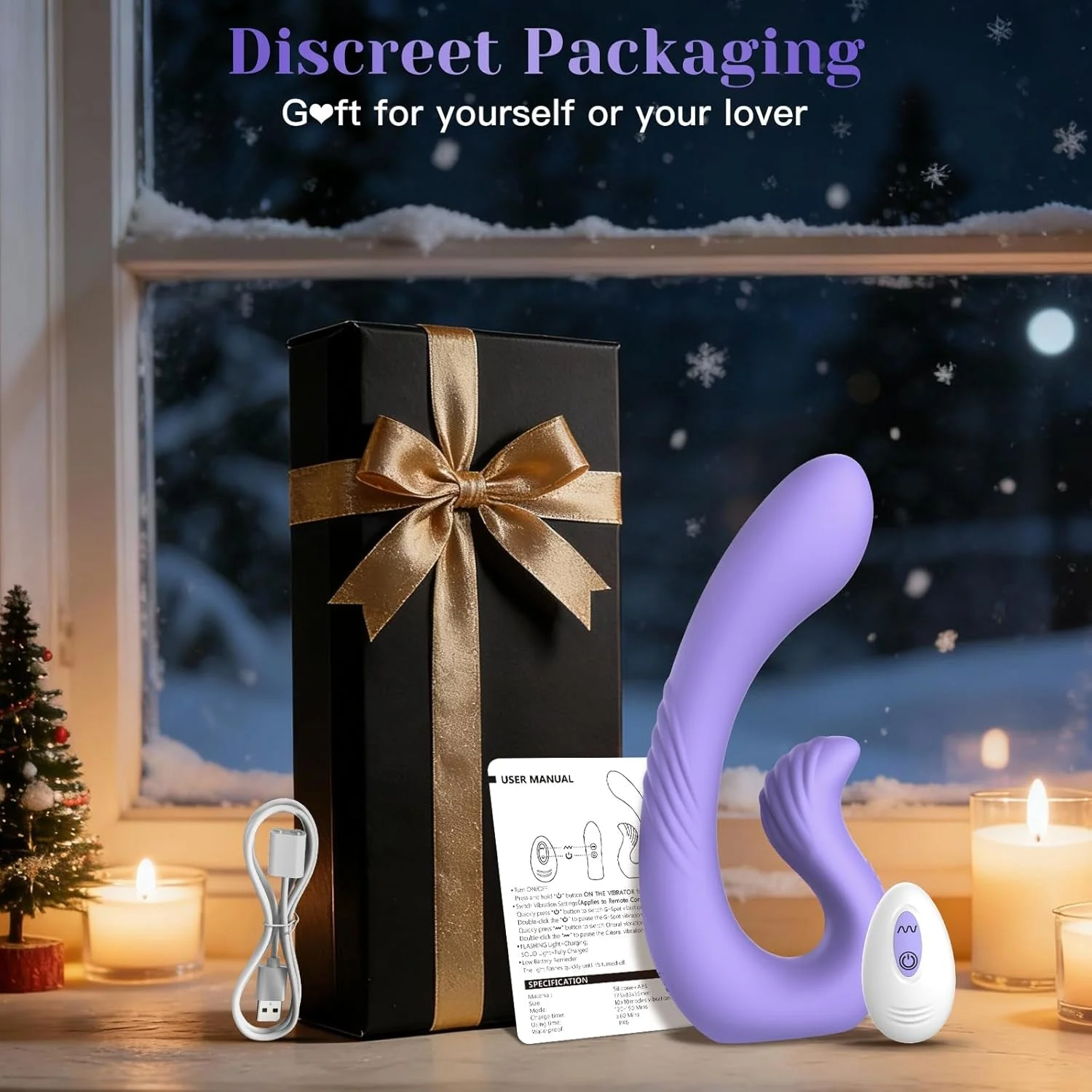 SilkNest Dual-Motor Remote Control Rabbit Vibrator - Image 8