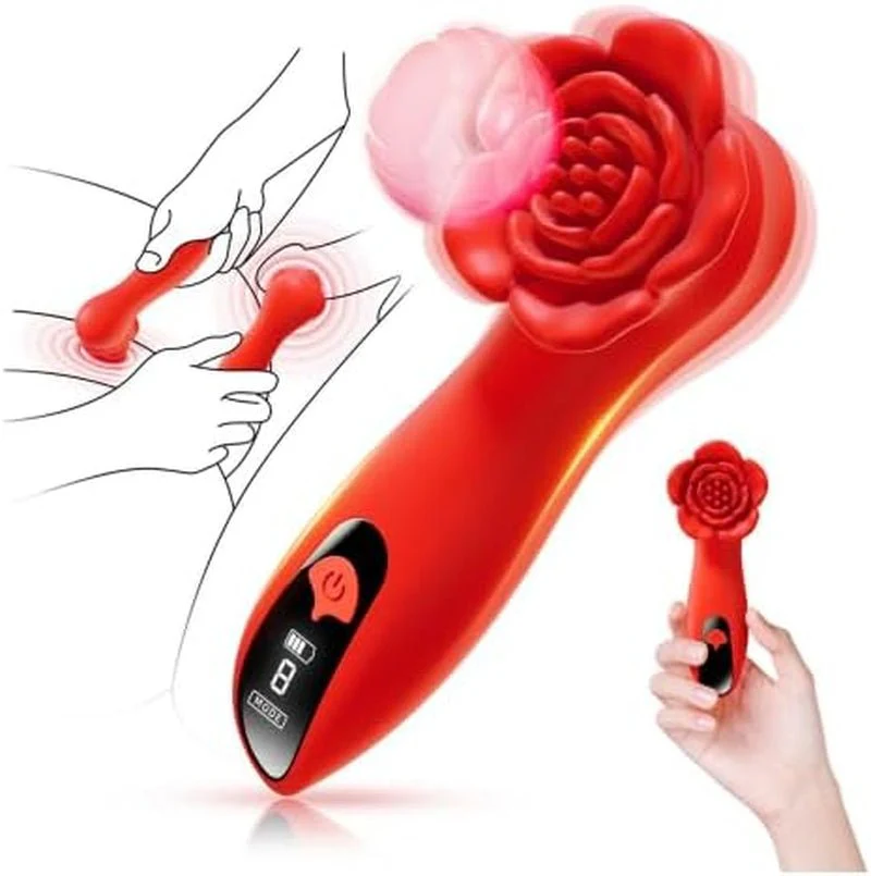 SilkWhisper LCD Mini Clit & Nipple Wand Vibrator - Image 8