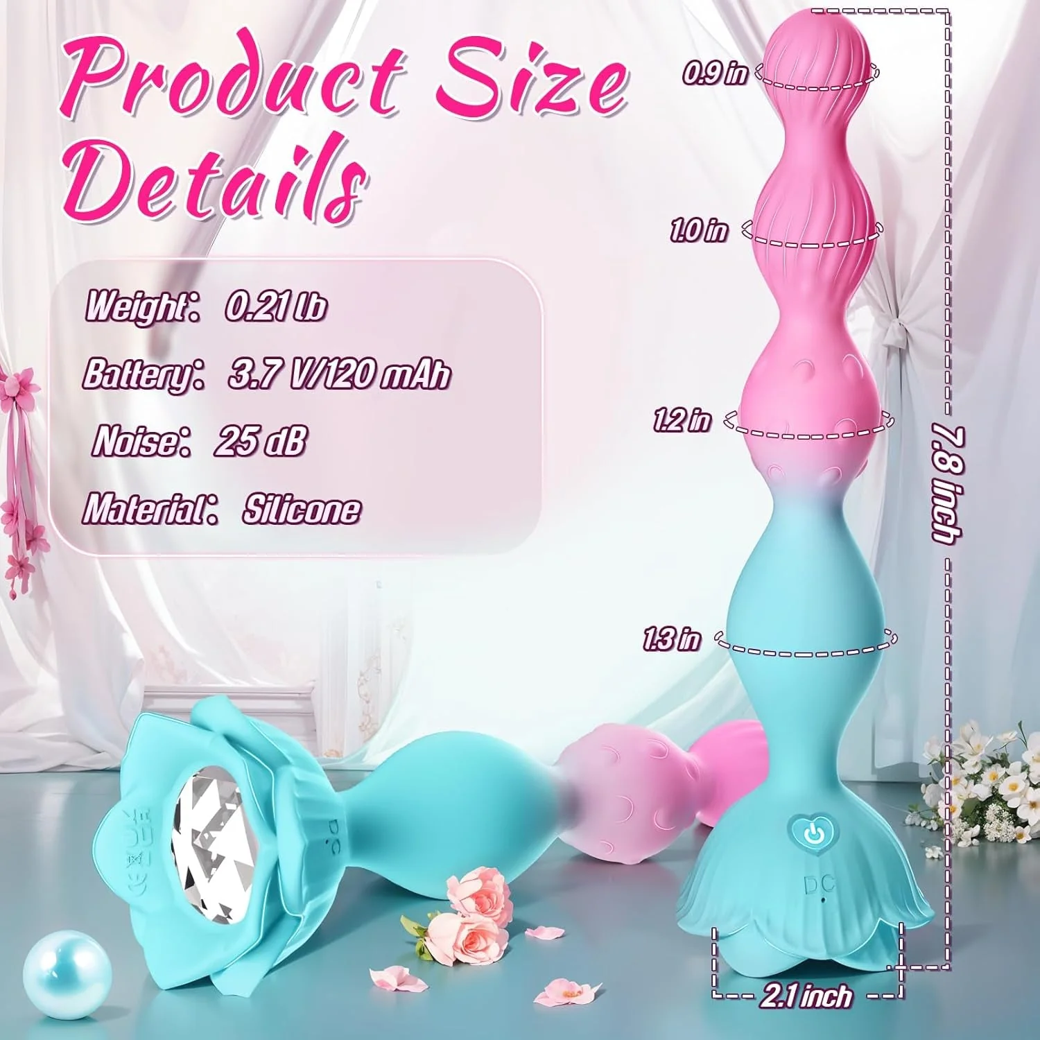 SirenLine Vibrating Anal Beads & Prostate Massager - Image 5
