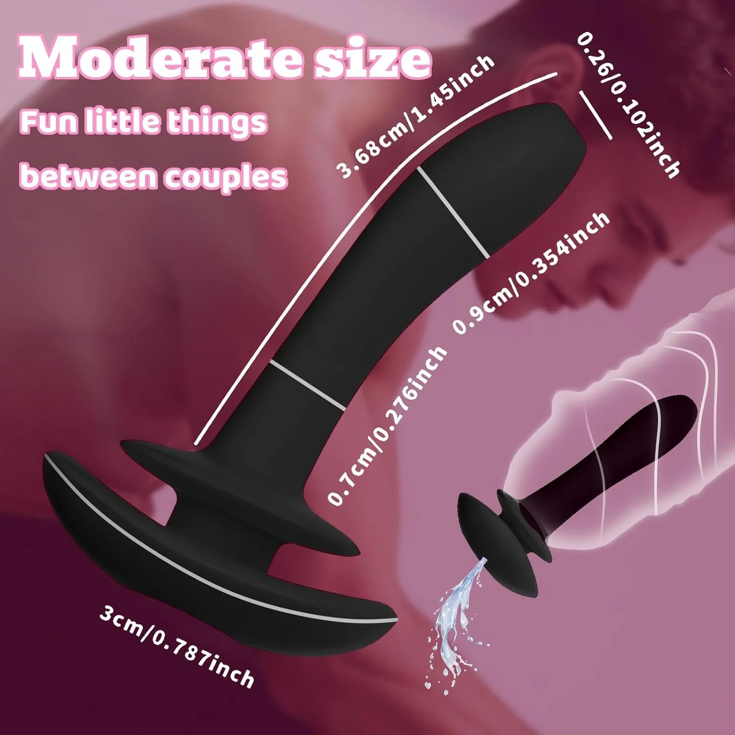 SoftBind Hollow Silicone Urethral Plug Chastity Sound - Image 7