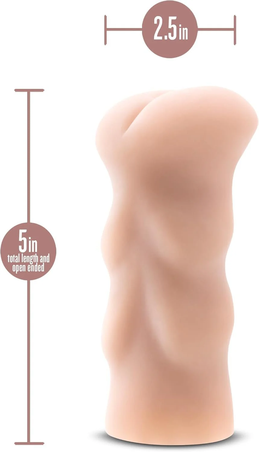 SoftX Pocket Pussy Anal Stroker with Nubbed Canal - Image 3