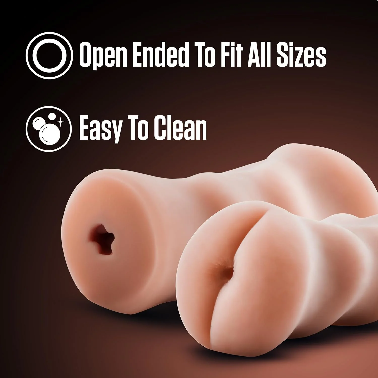 SoftX Pocket Pussy Anal Stroker with Nubbed Canal - Image 5