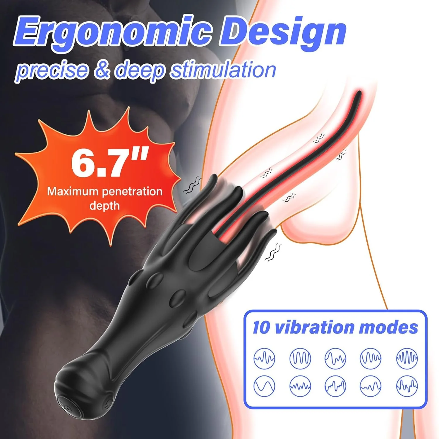 SoundStroke Male Vibrator & Urethral Sound Set - Image 2