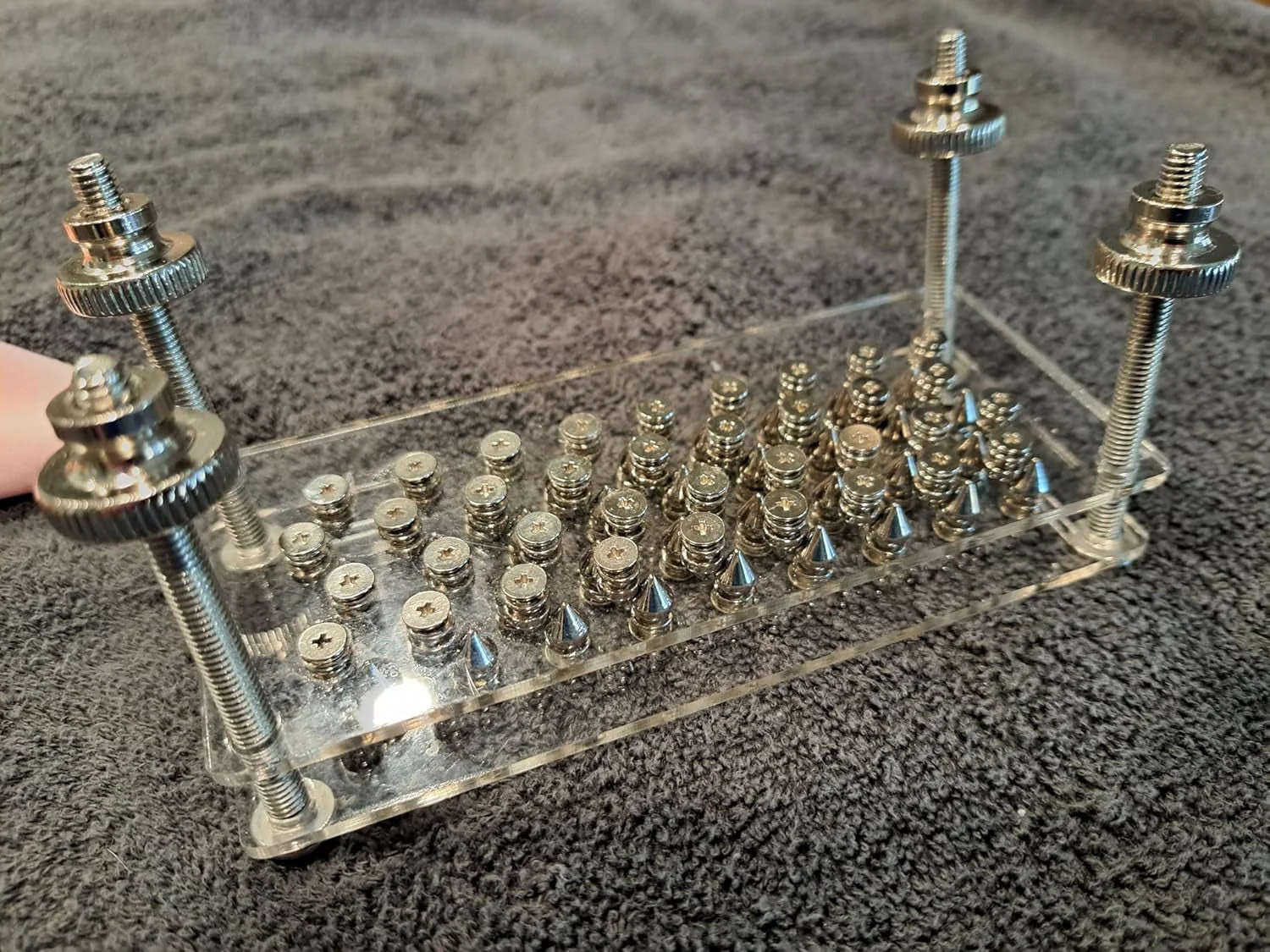 SpikeSplit Acrylic CBT BDSM Penis & Testicle Crusher - Image 3