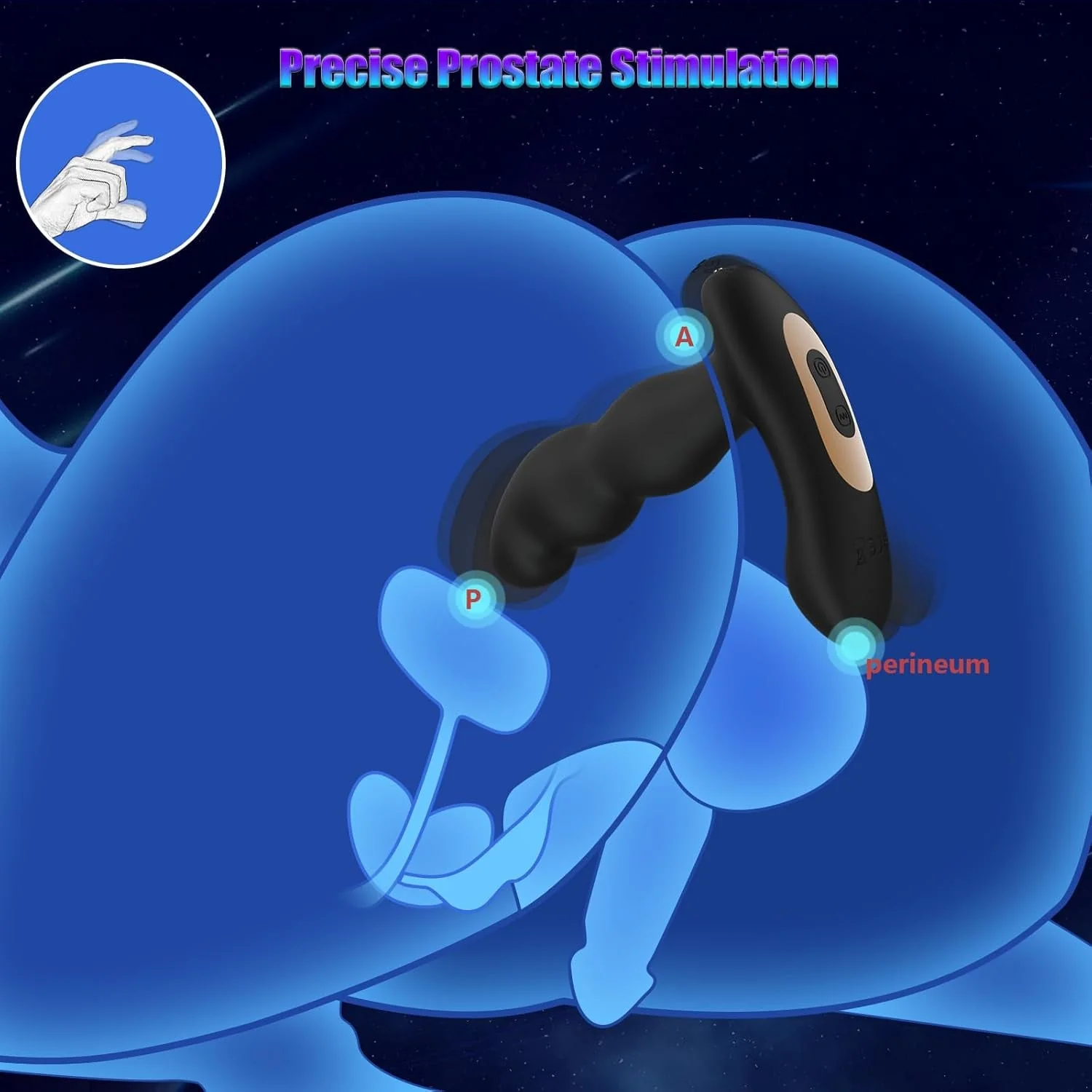 SpinCurve Rotating Prostate Massager & Anal Vibrator - Image 5