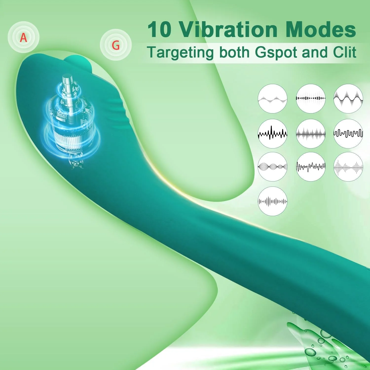 SpiralMuse G-Spot Vibrator Wand - Image 2