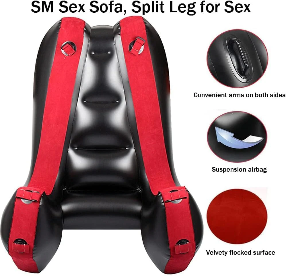 Inflatable Positioning Sofa | Ergonomic Intimacy Support Cushion for Couples | Portable Lounge Ramp for Bedroom or Travel - Image 6