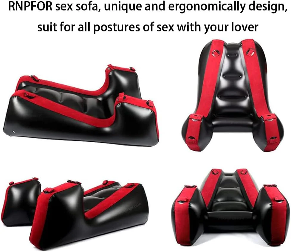 Inflatable Positioning Sofa | Ergonomic Intimacy Support Cushion for Couples | Portable Lounge Ramp for Bedroom or Travel - Image 8
