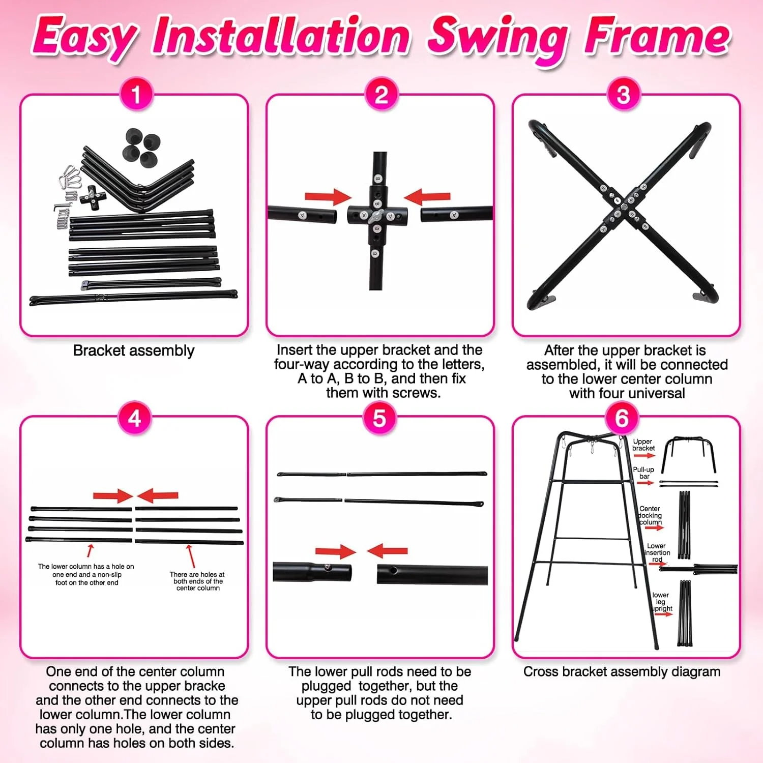 StandFree Freestanding Sex Swing Frame & Sling 800lb - Image 6
