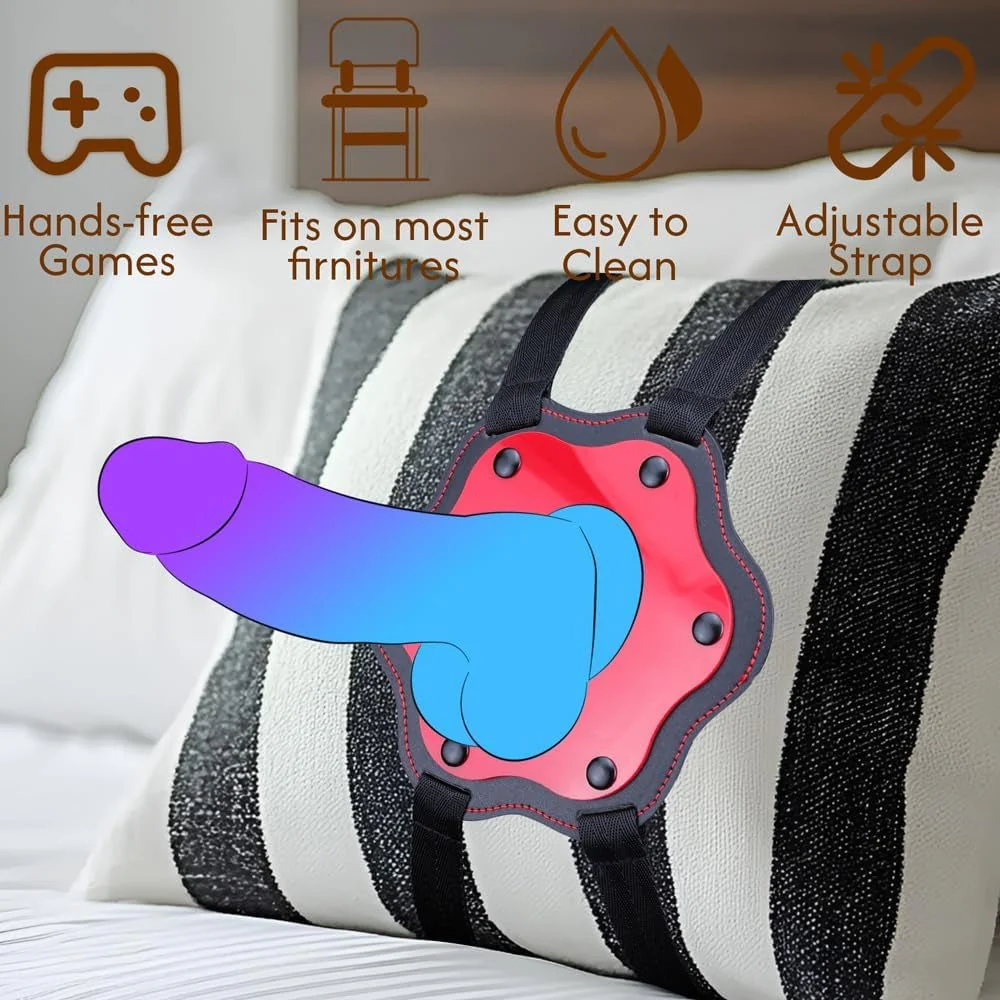 StarLuxe Suction Cup Dildo Saddle - Image 6