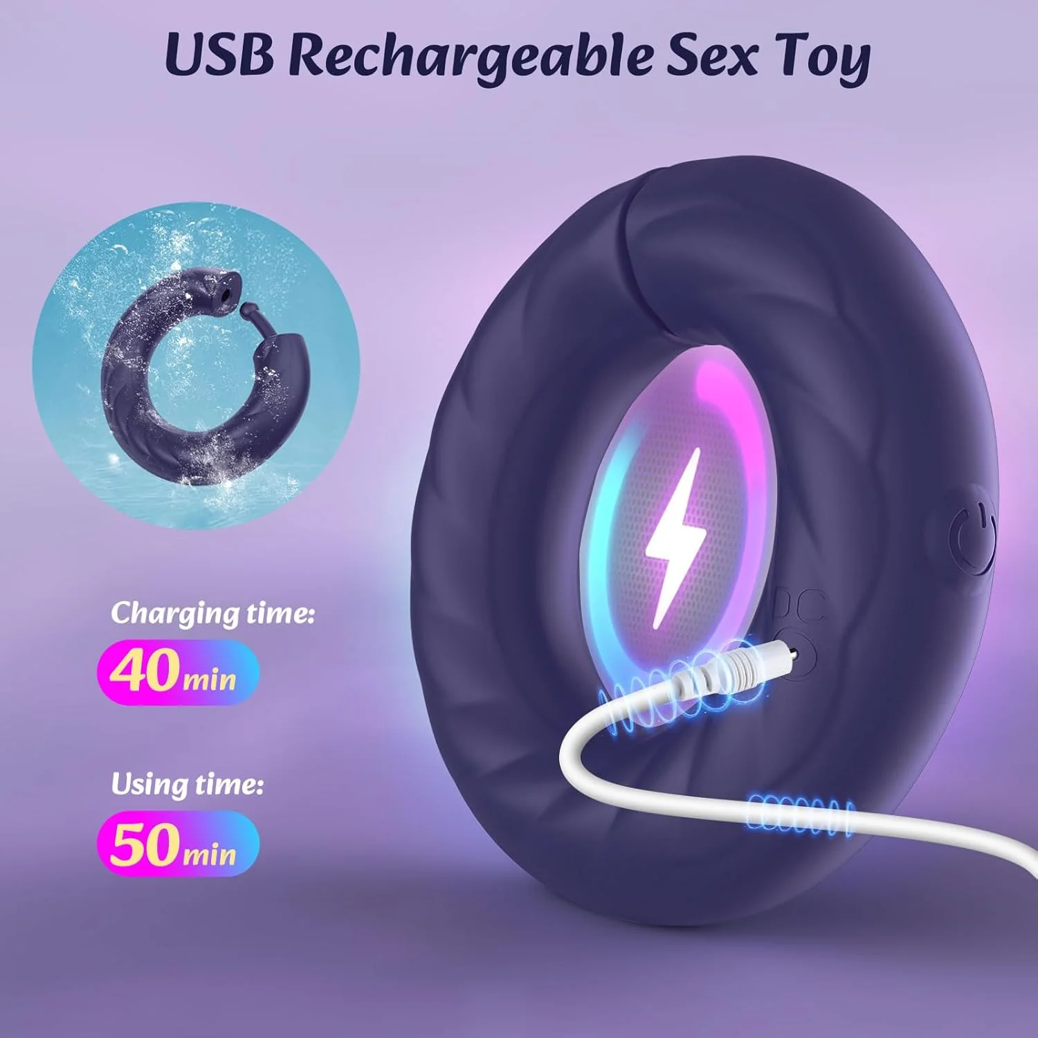 SteelPulse Vibrating Penis Ring - Image 7