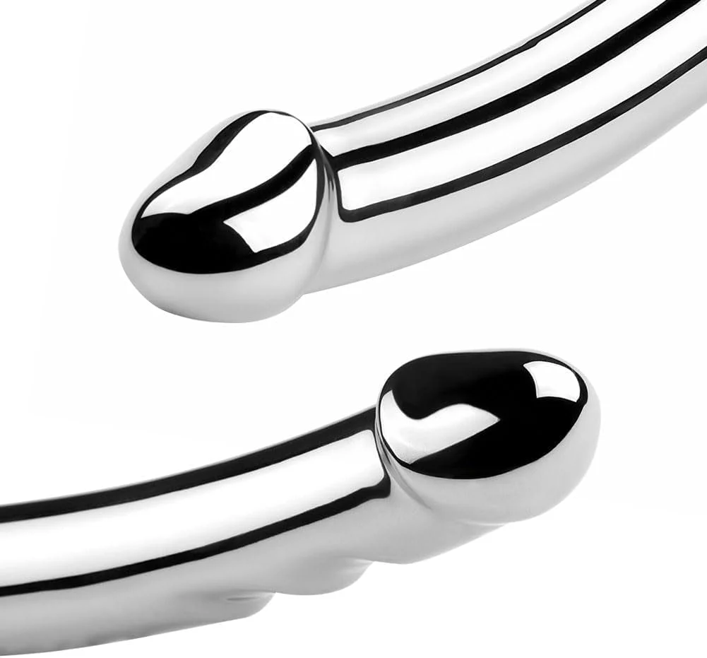 SteelScepter Metal Double Ended Dildo - Image 4