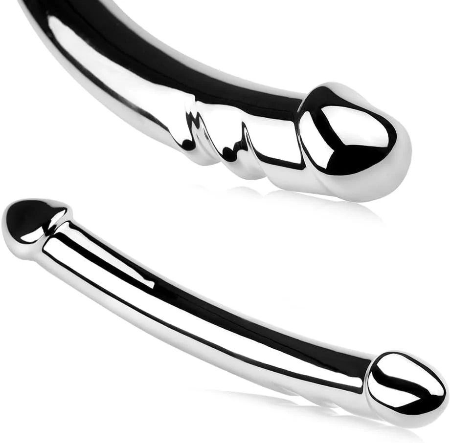 SteelScepter Metal Double Ended Dildo - Image 7