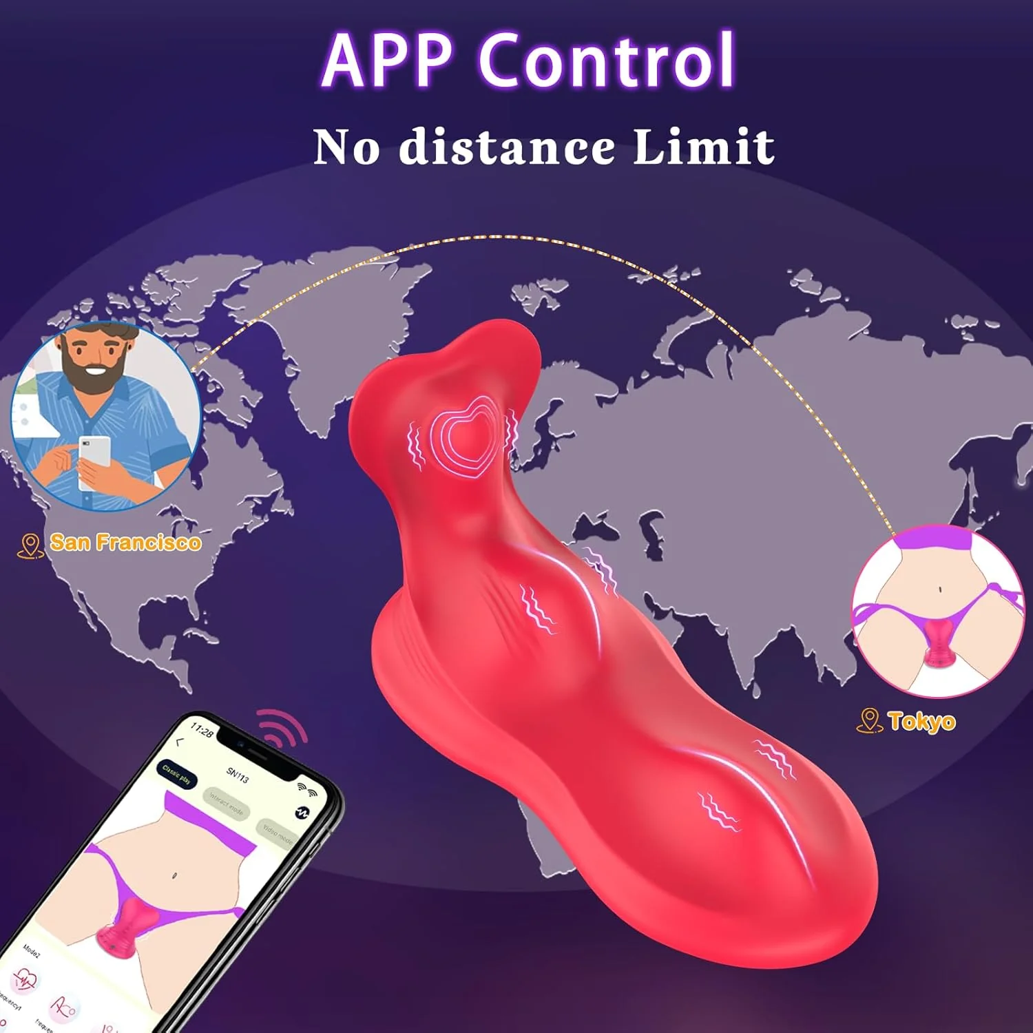 StrataRide Hands-Free Dual Bump Ride-On Vibrator - Image 3