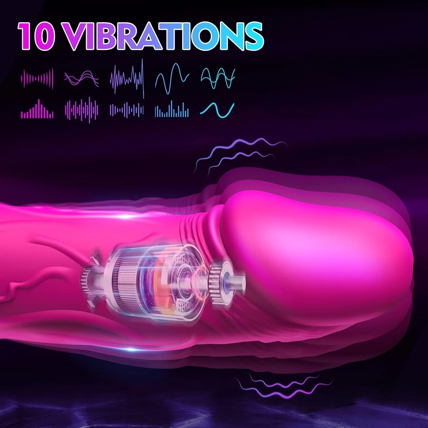 StrokeLuxe Realistic G-Spot Vibrator Dildo - Image 3