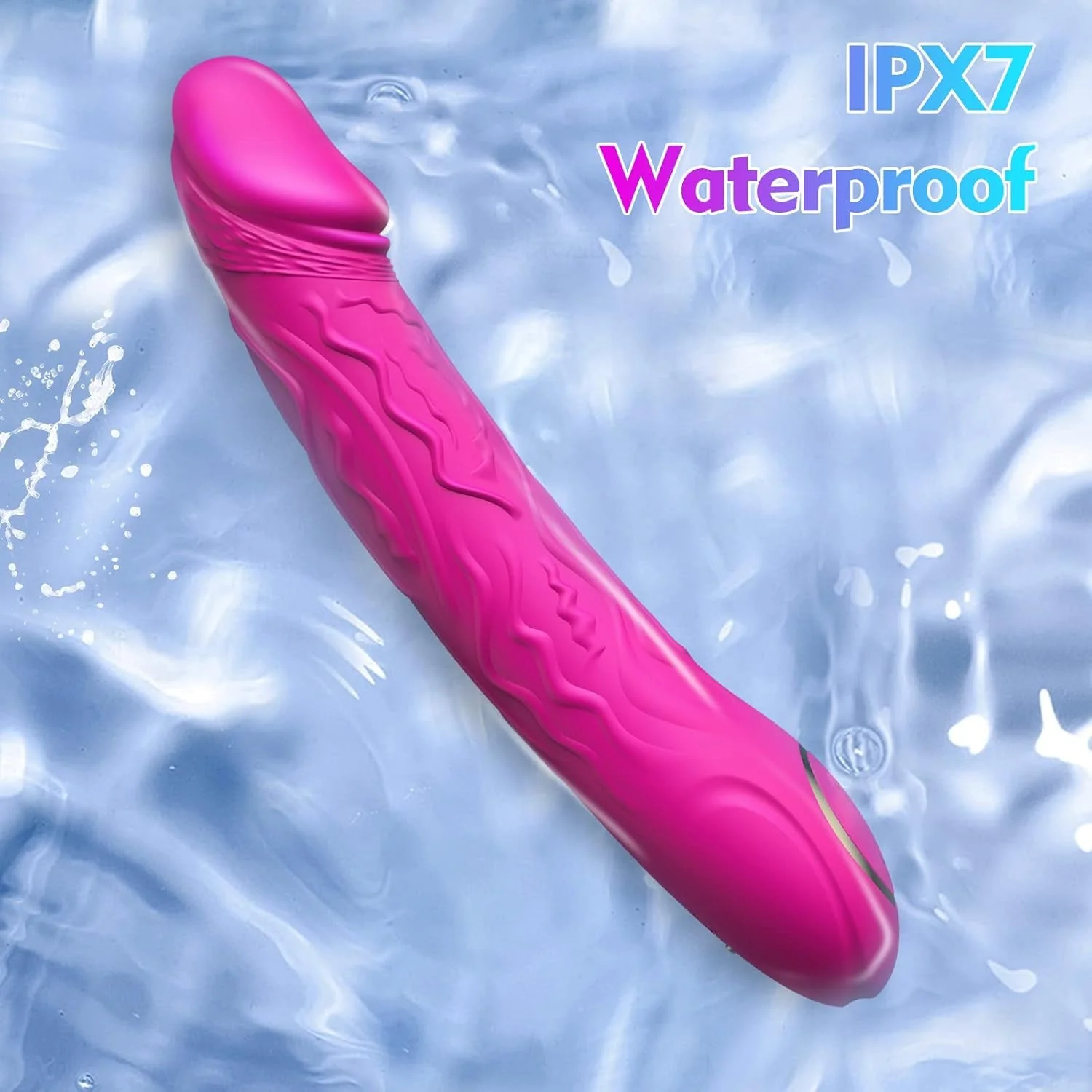 StrokeLuxe Realistic G-Spot Vibrator Dildo - Image 6
