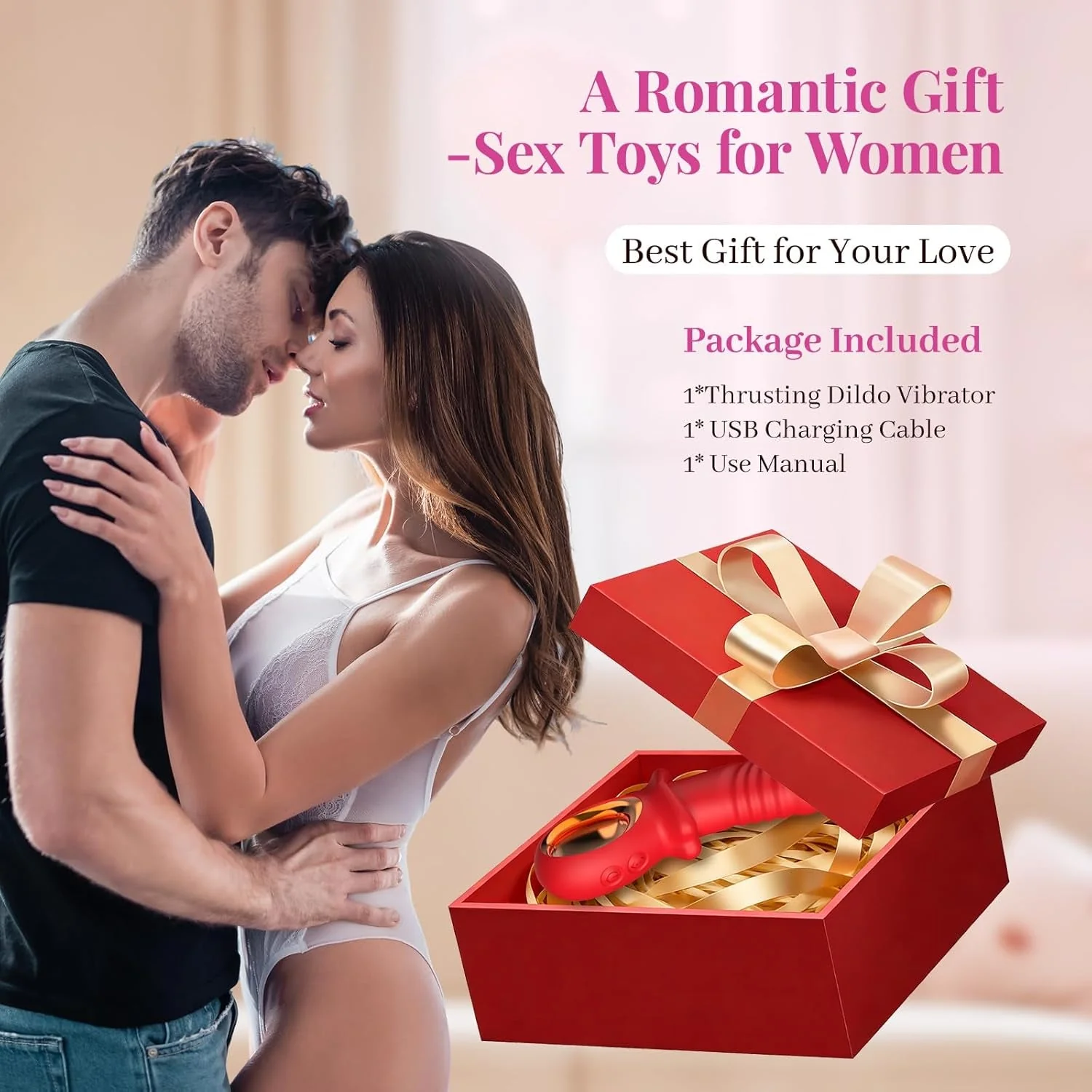StrokeTempo Thrusting G-Spot Dildo Vibrator - Image 9
