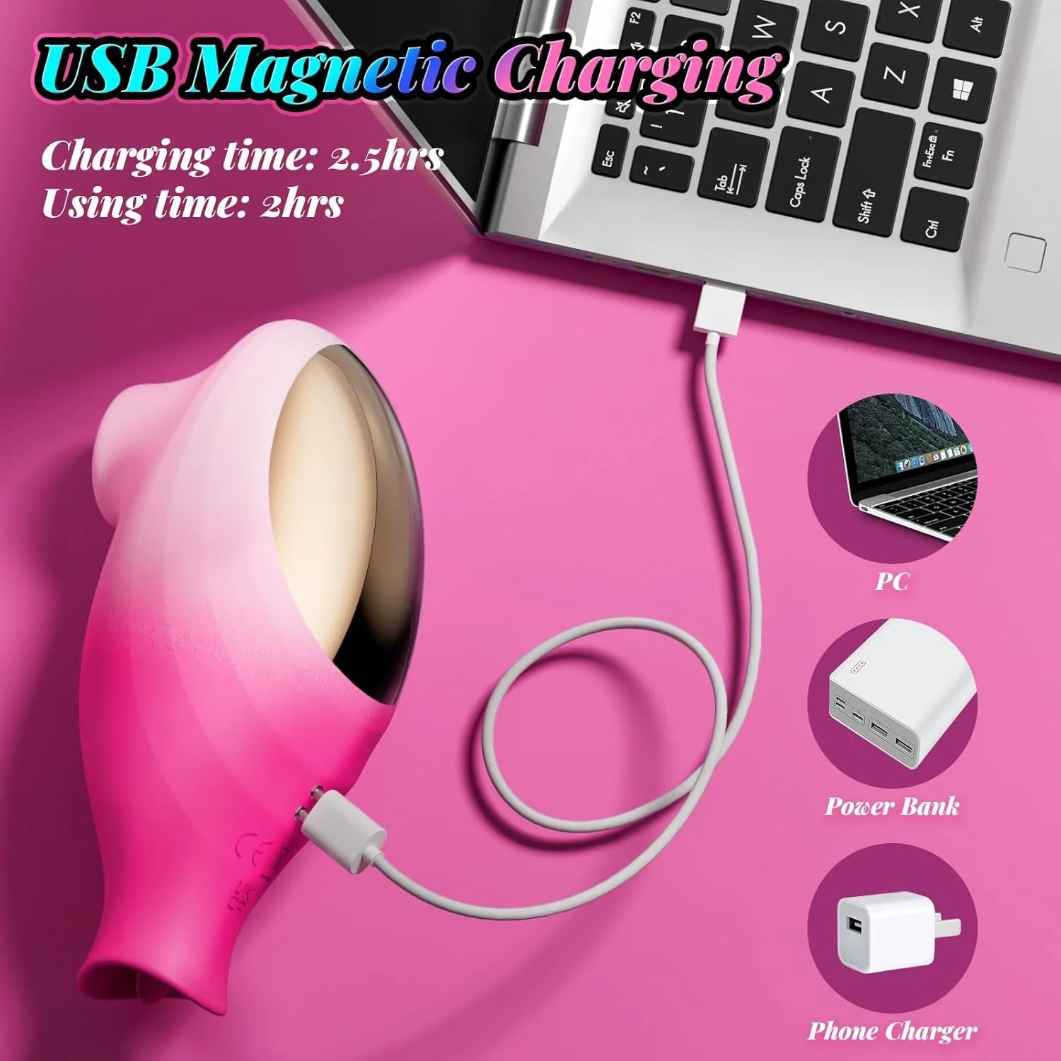 MermaidPulse 2-in-1 Suction & Licking Vibrator - Image 5