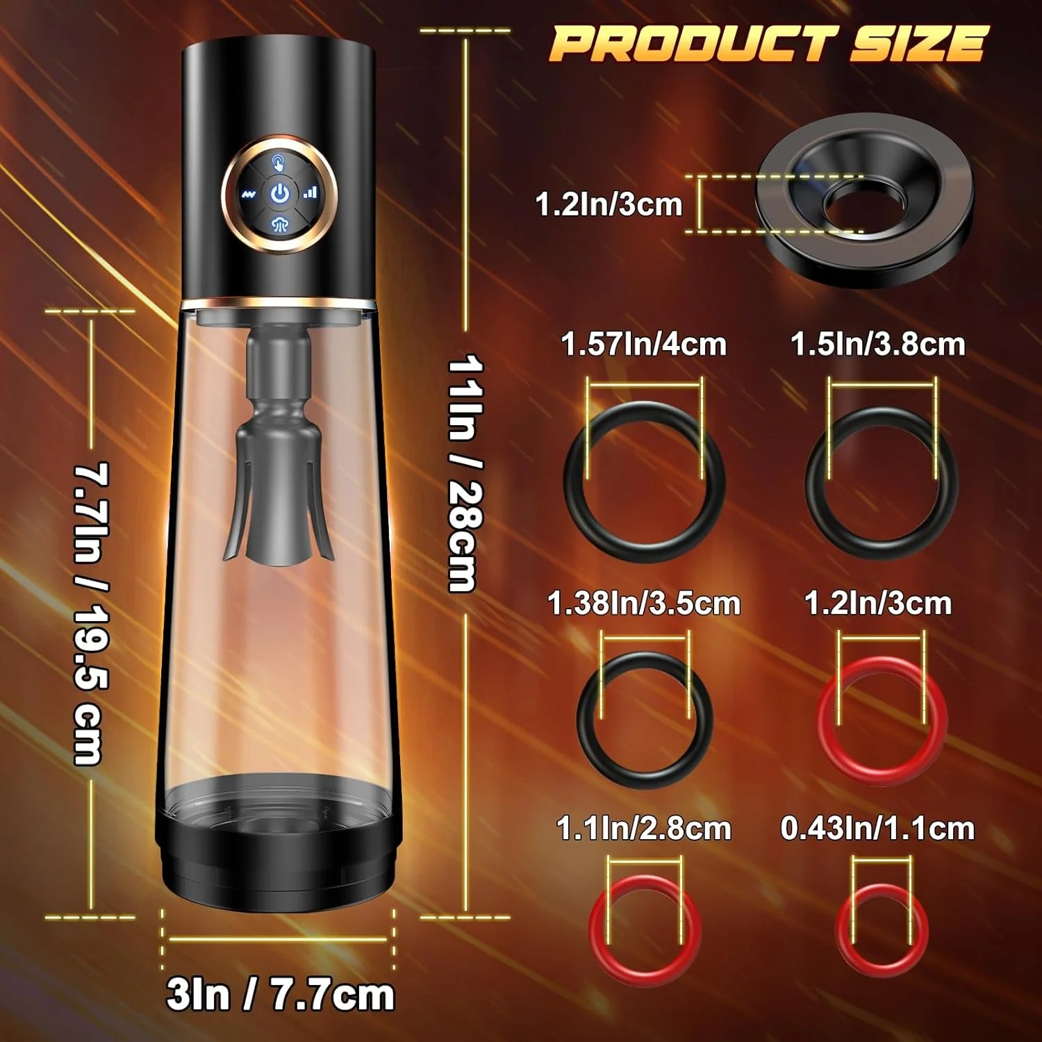 SuctionPro 3-in-1 Vibrating Penis Pump - Image 6