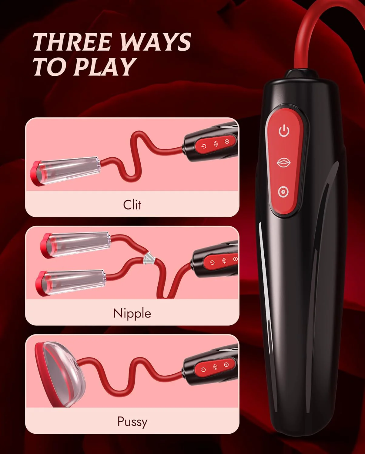 SuctionY 3-in-1 Pussy & Nipple Pleasure Pump - Image 3