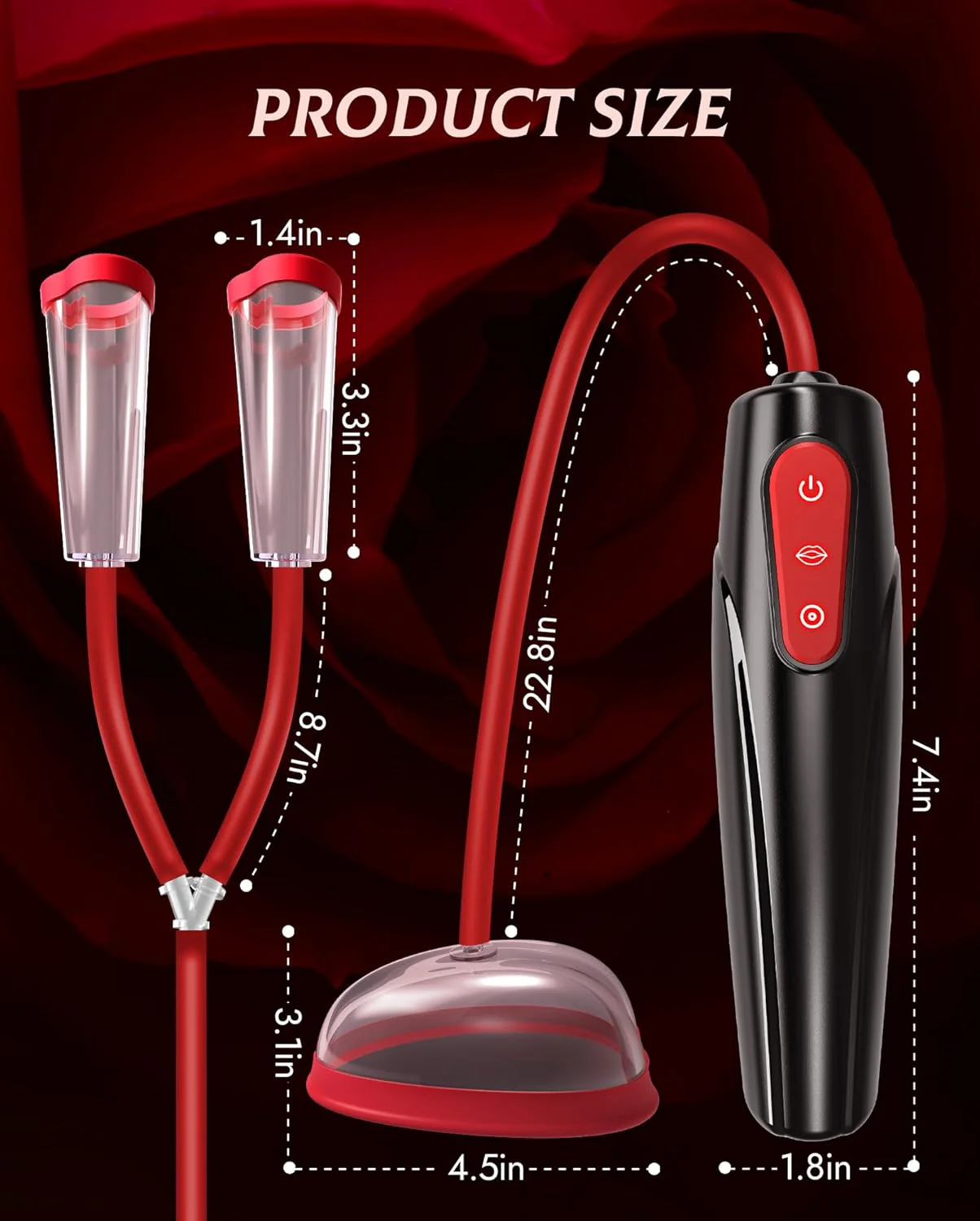 SuctionY 3-in-1 Pussy & Nipple Pleasure Pump - Image 7