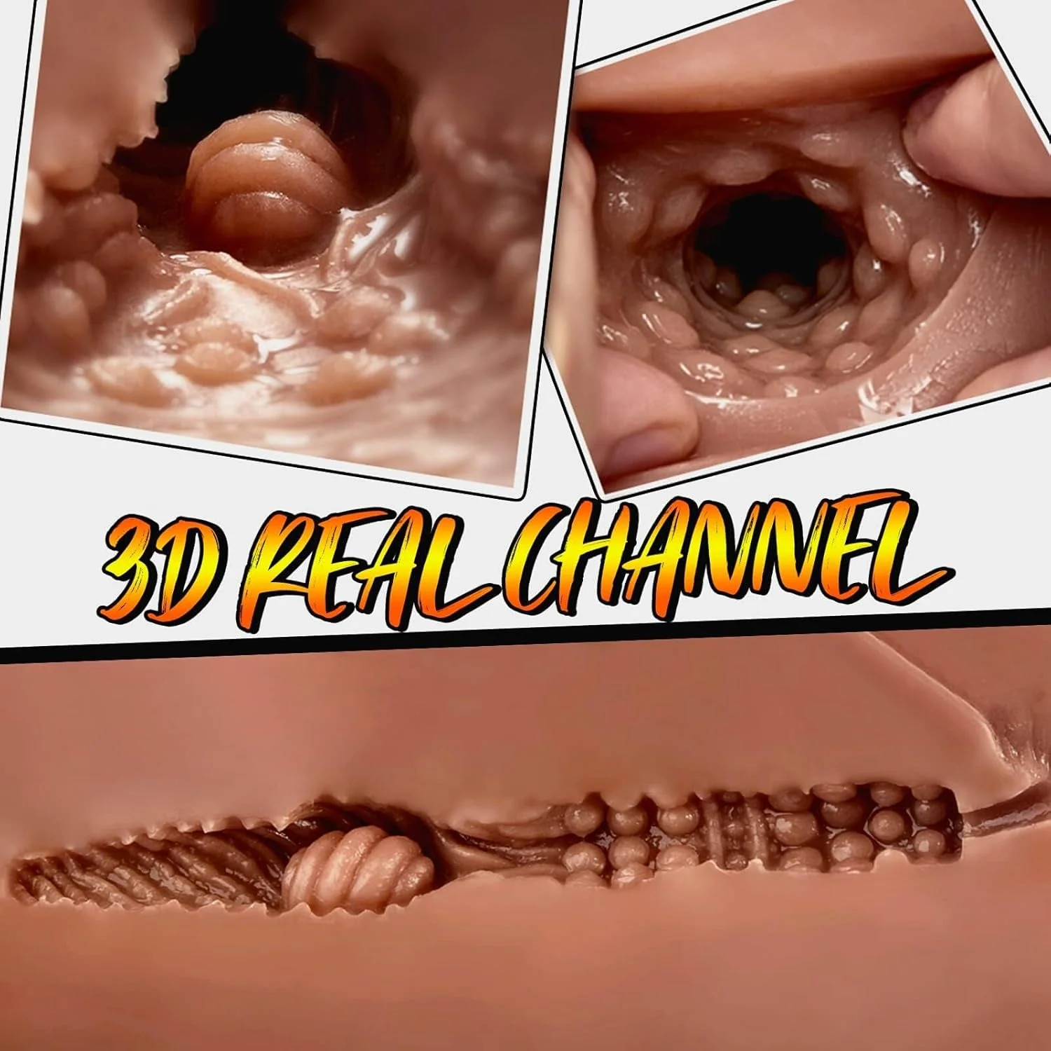 SunnyBoy Male Anal Stroker Realistic Testicles - Image 3