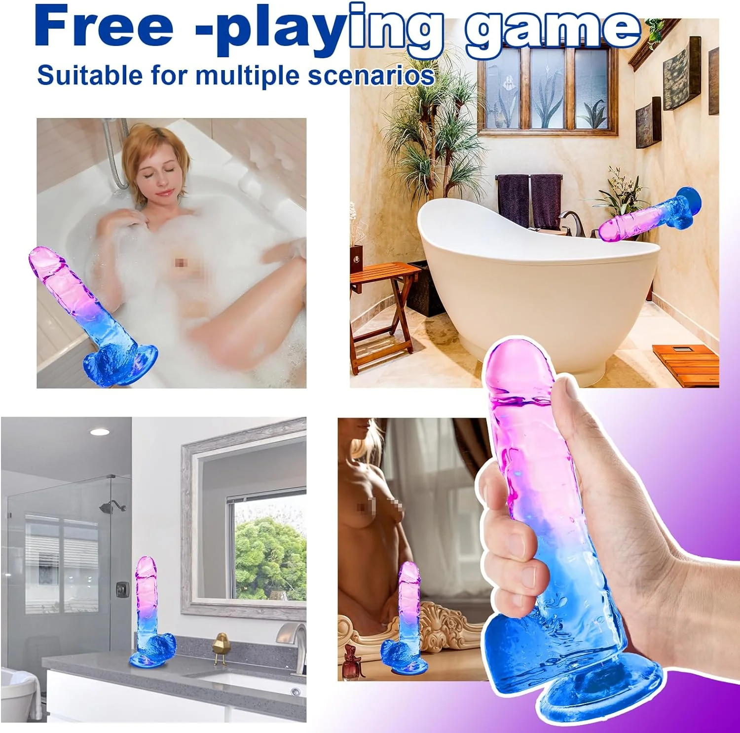 SurrealCurve Gradient 7.6" Dildo - Image 3
