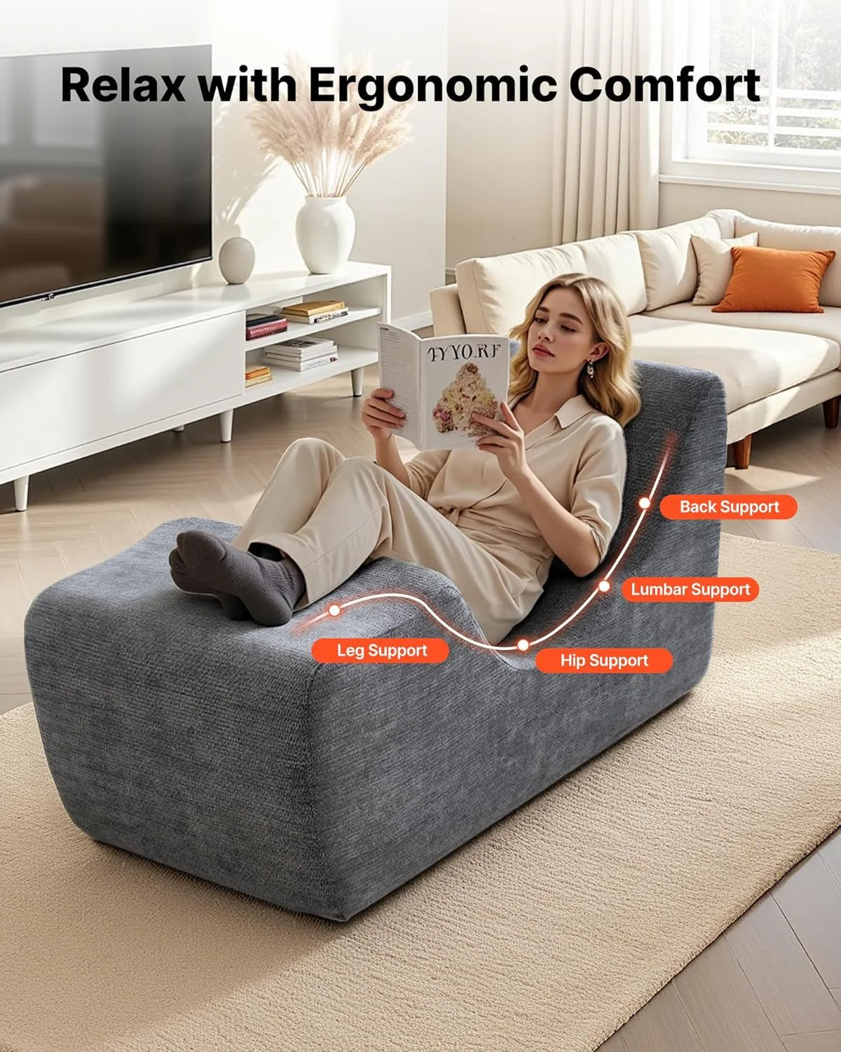 SwayVice Ergonomic Sex Chaise Lounge Chair - Image 3