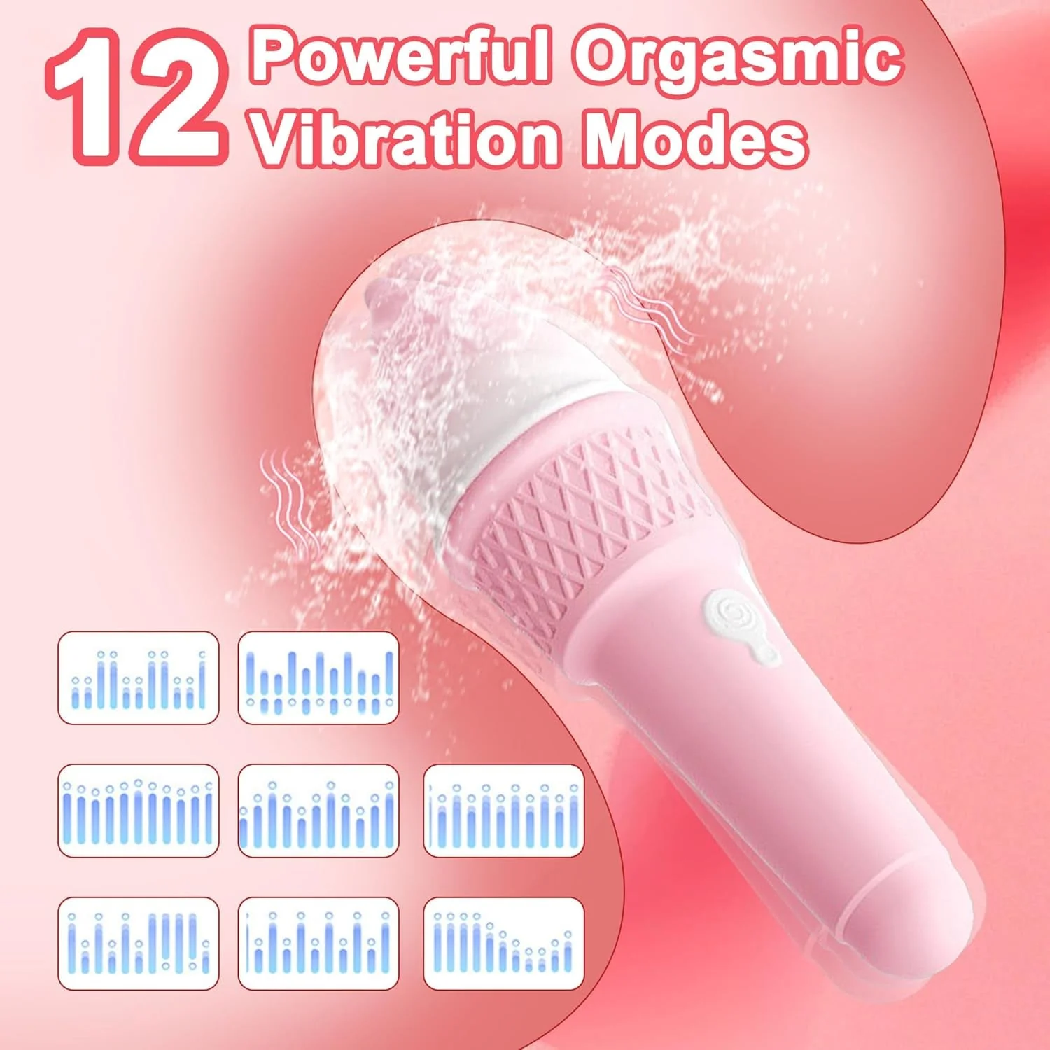 SweetRush Magic Ice Cream Wand Vibrator - Image 2