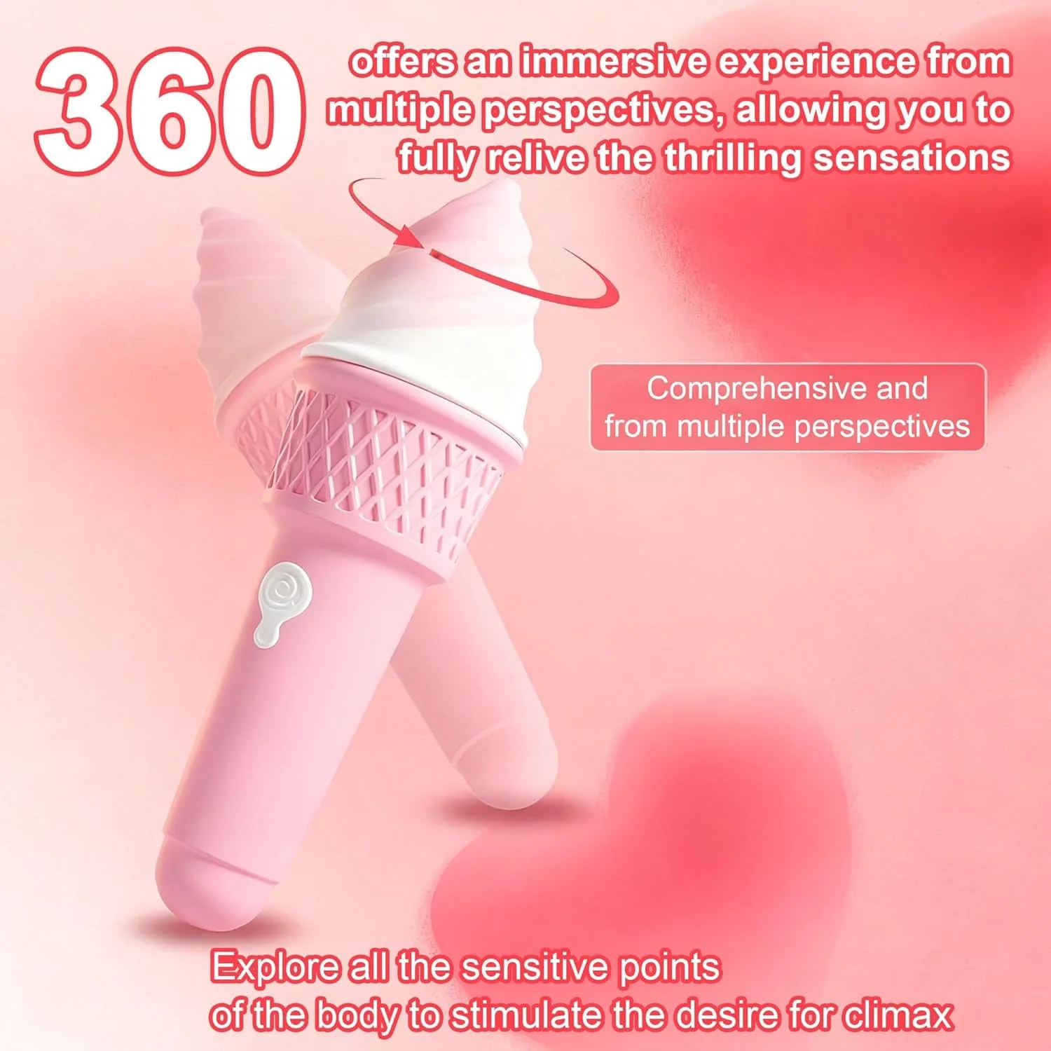 SweetRush Magic Ice Cream Wand Vibrator - Image 4