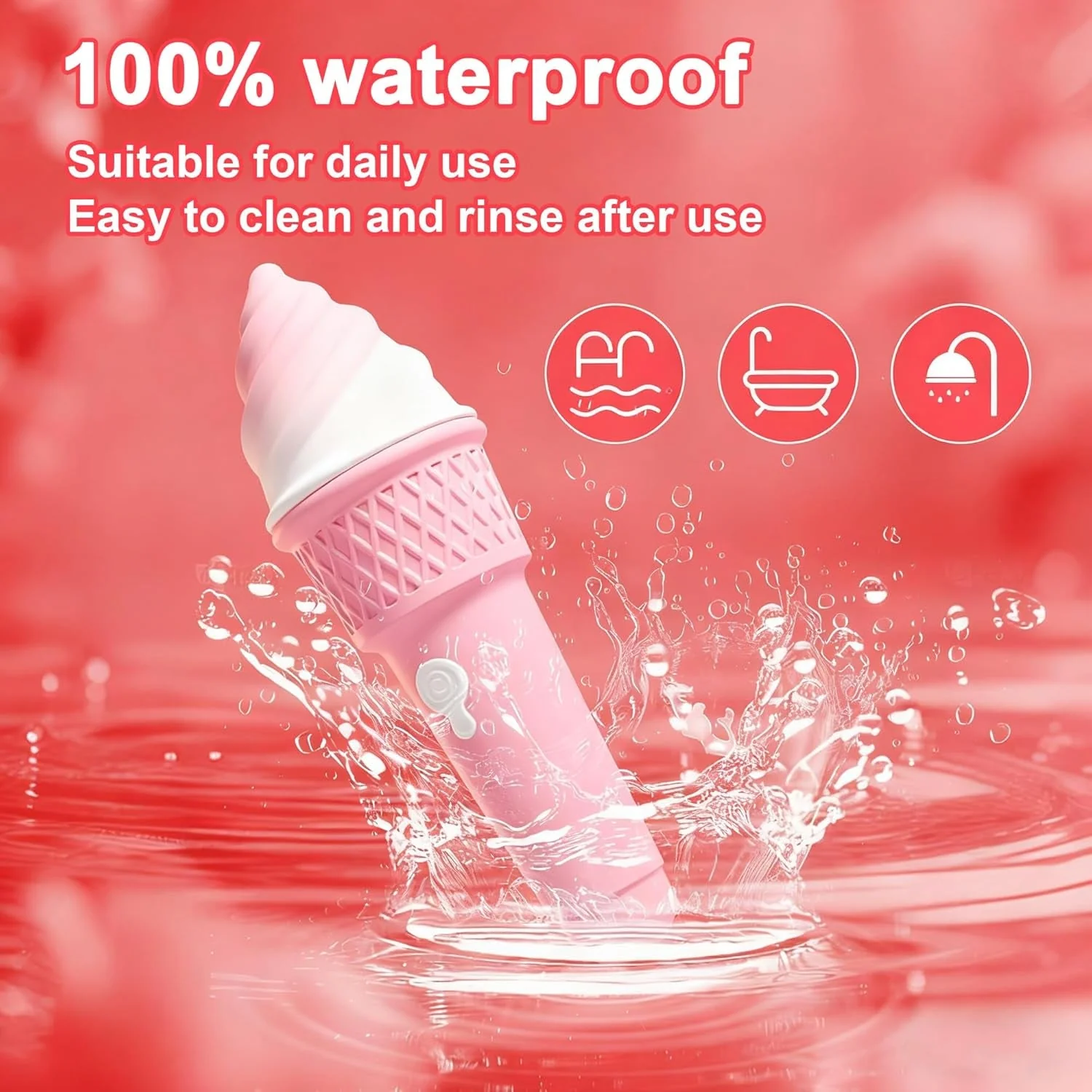 SweetRush Magic Ice Cream Wand Vibrator - Image 6