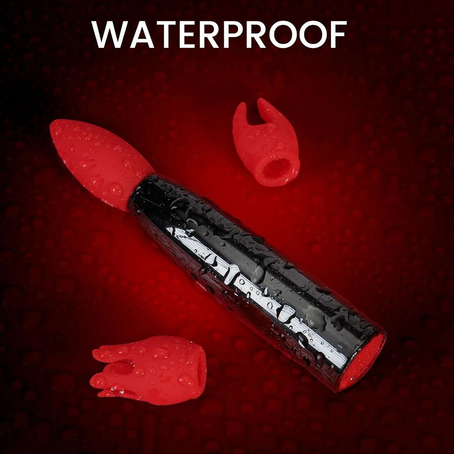SwitchKiss Bullet Vibrator with 3 Heads - Image 5