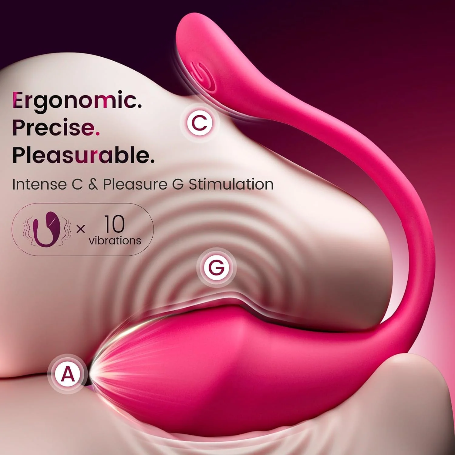 SyncEgg App-Control Wearable Egg Vibrator - Image 2
