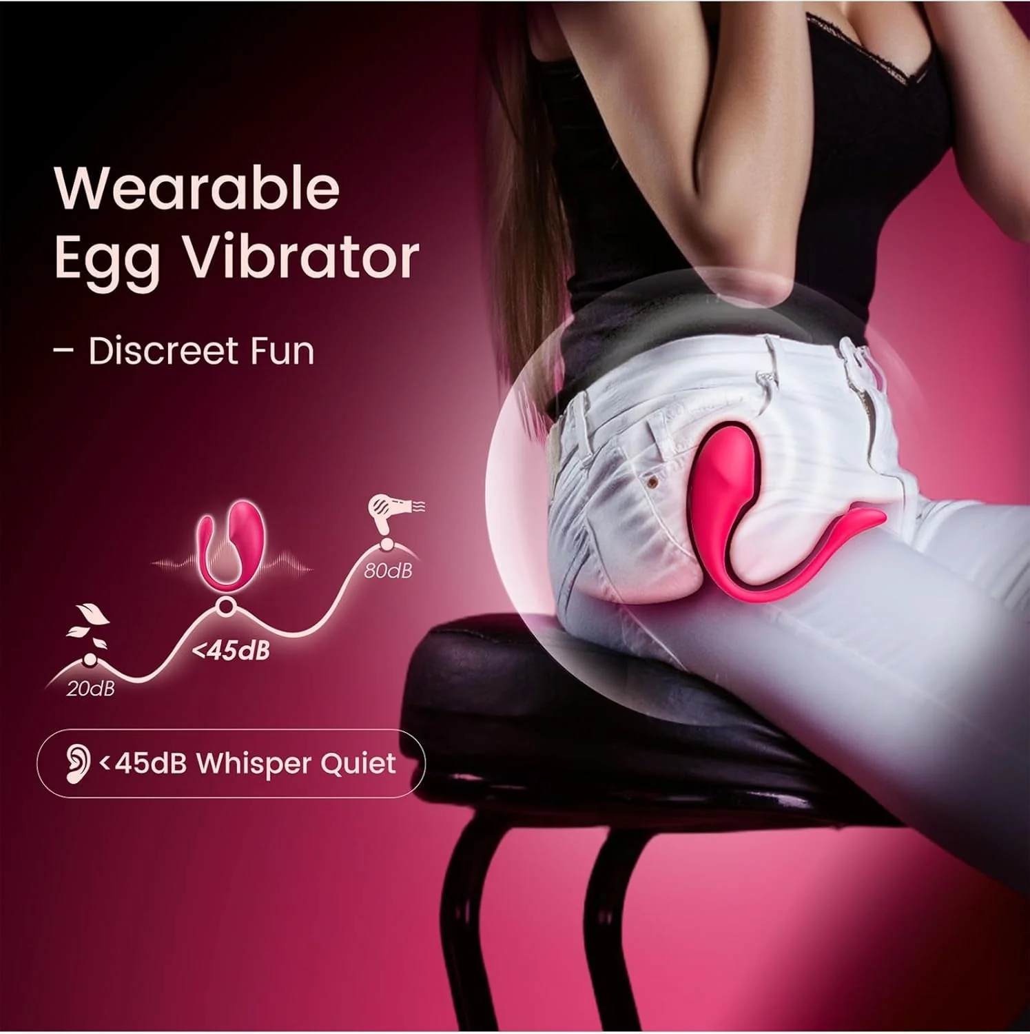 SyncEgg App-Control Wearable Egg Vibrator - Image 3