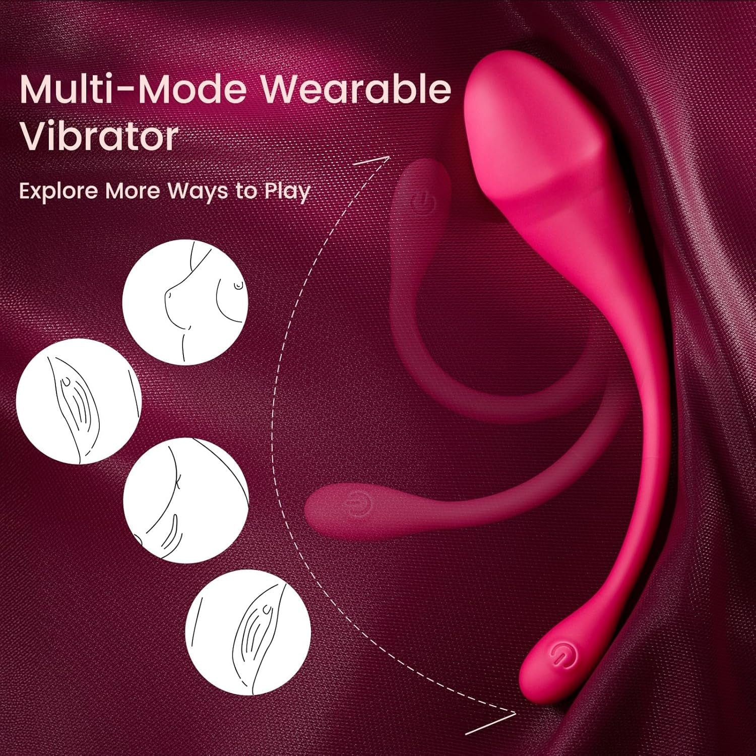 SyncEgg App-Control Wearable Egg Vibrator - Image 5