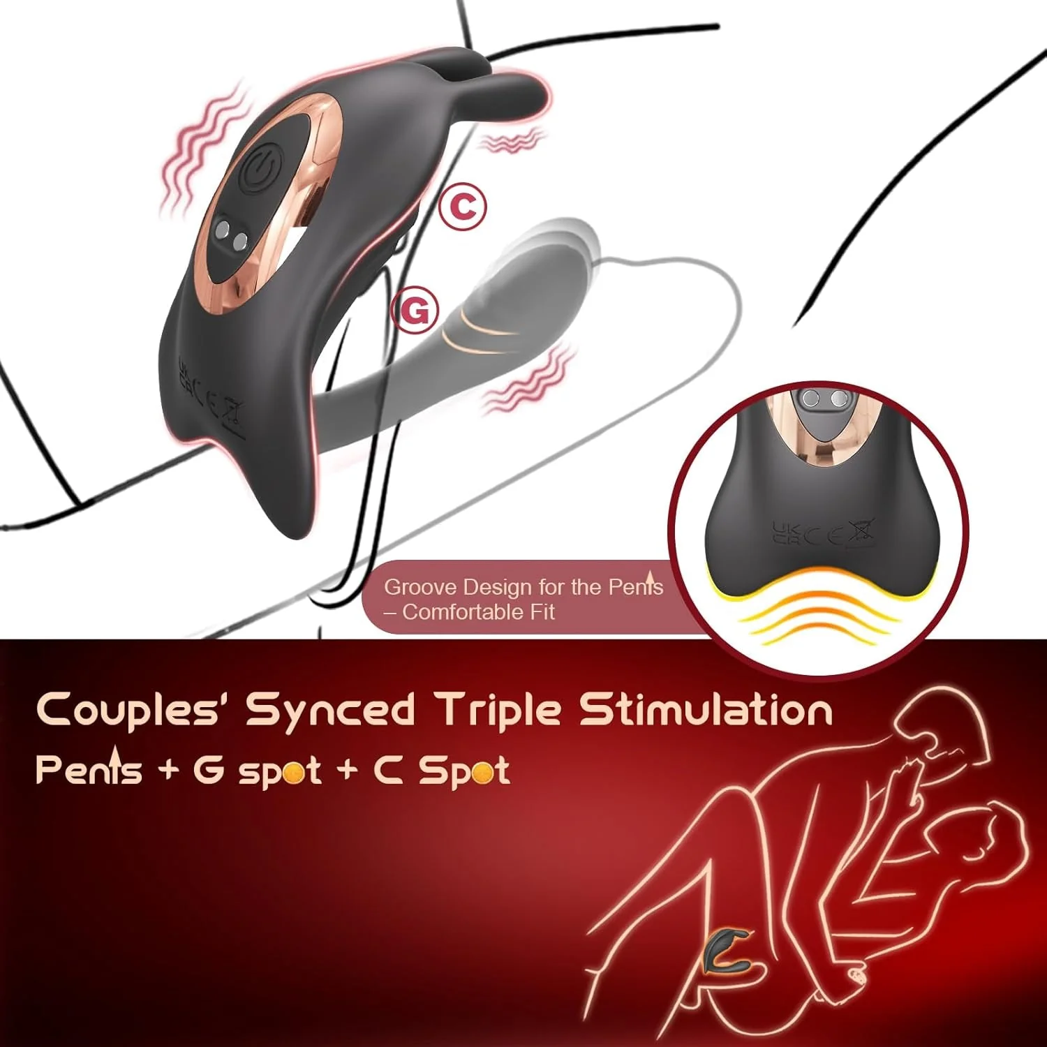 SyncLush Wearable Couples Panty Vibrator App Control - Image 2