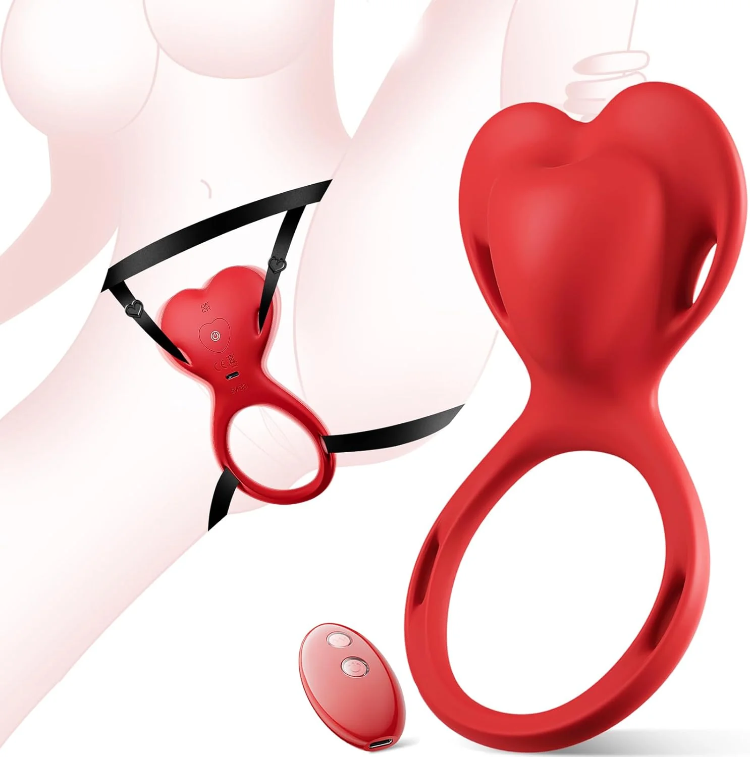SyncPulse Wearable Clit and Cock Vibrator for Couples - Image 3