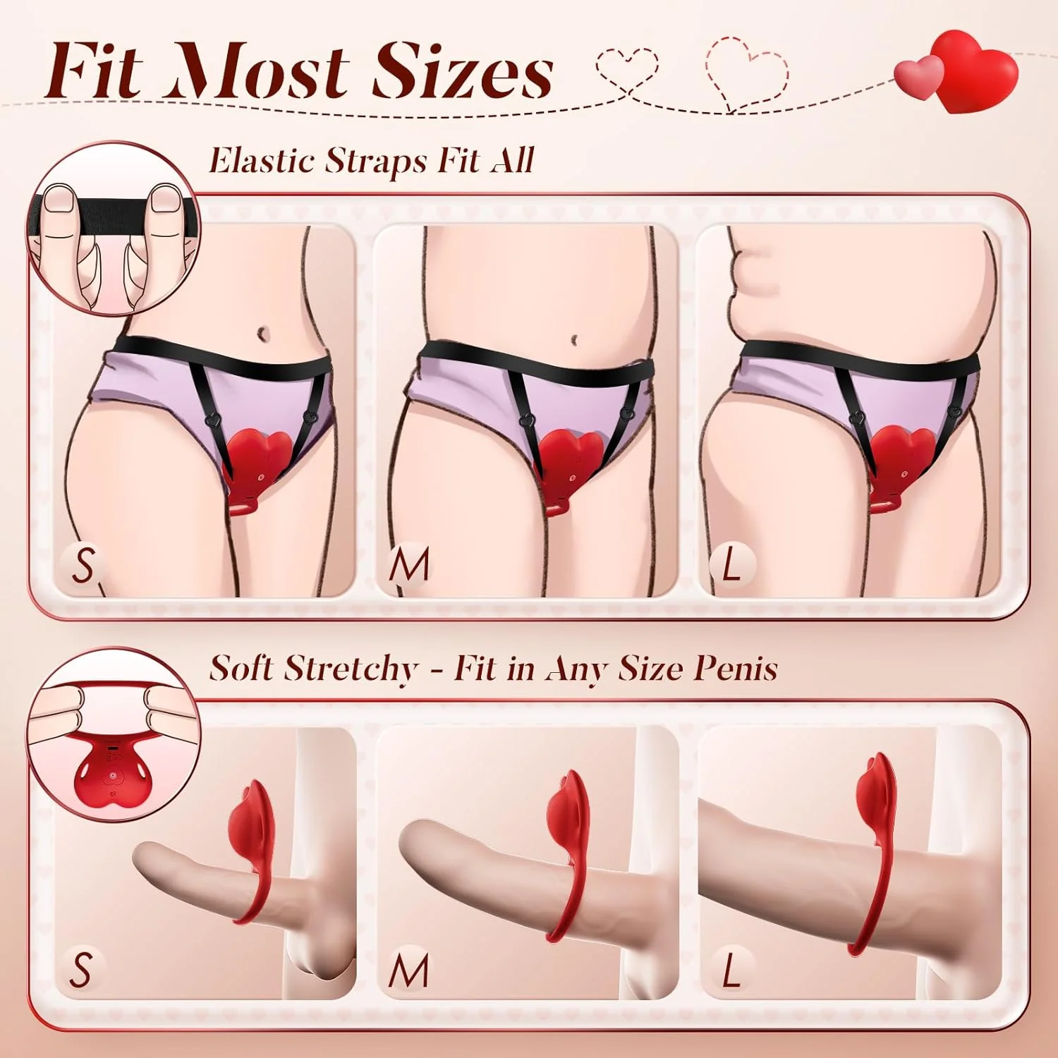 SyncPulse Wearable Clit and Cock Vibrator for Couples - Image 8