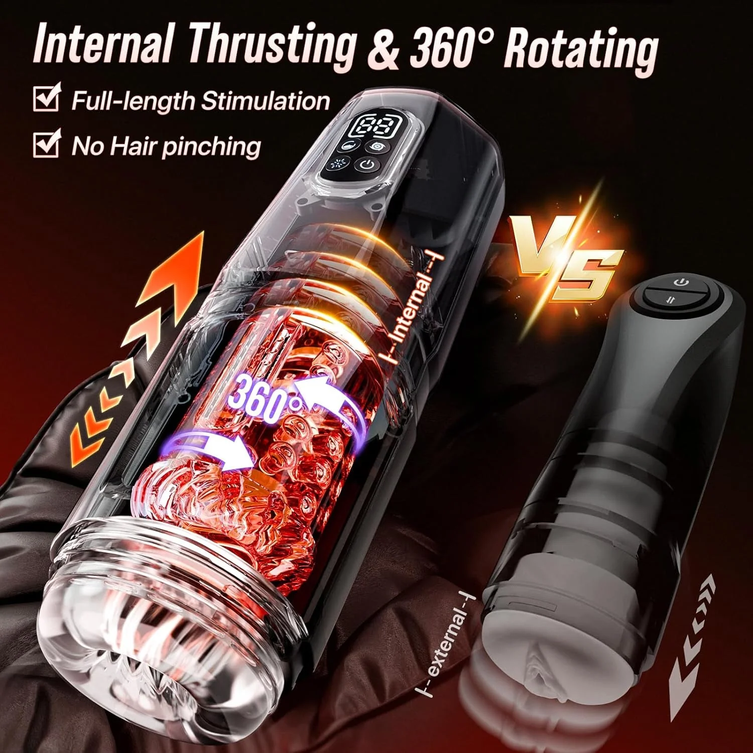 SyncRush AI Sync Male Masturbator Stroker - Image 3
