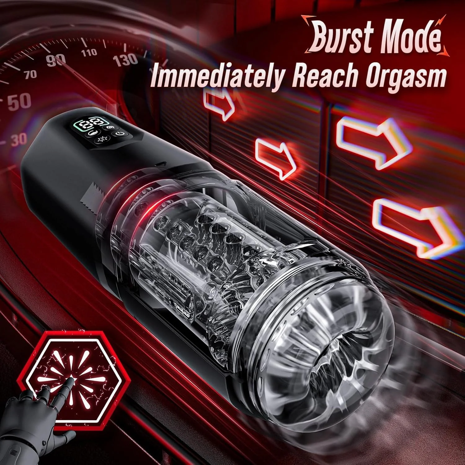 SyncRush AI Sync Male Masturbator Stroker - Image 5