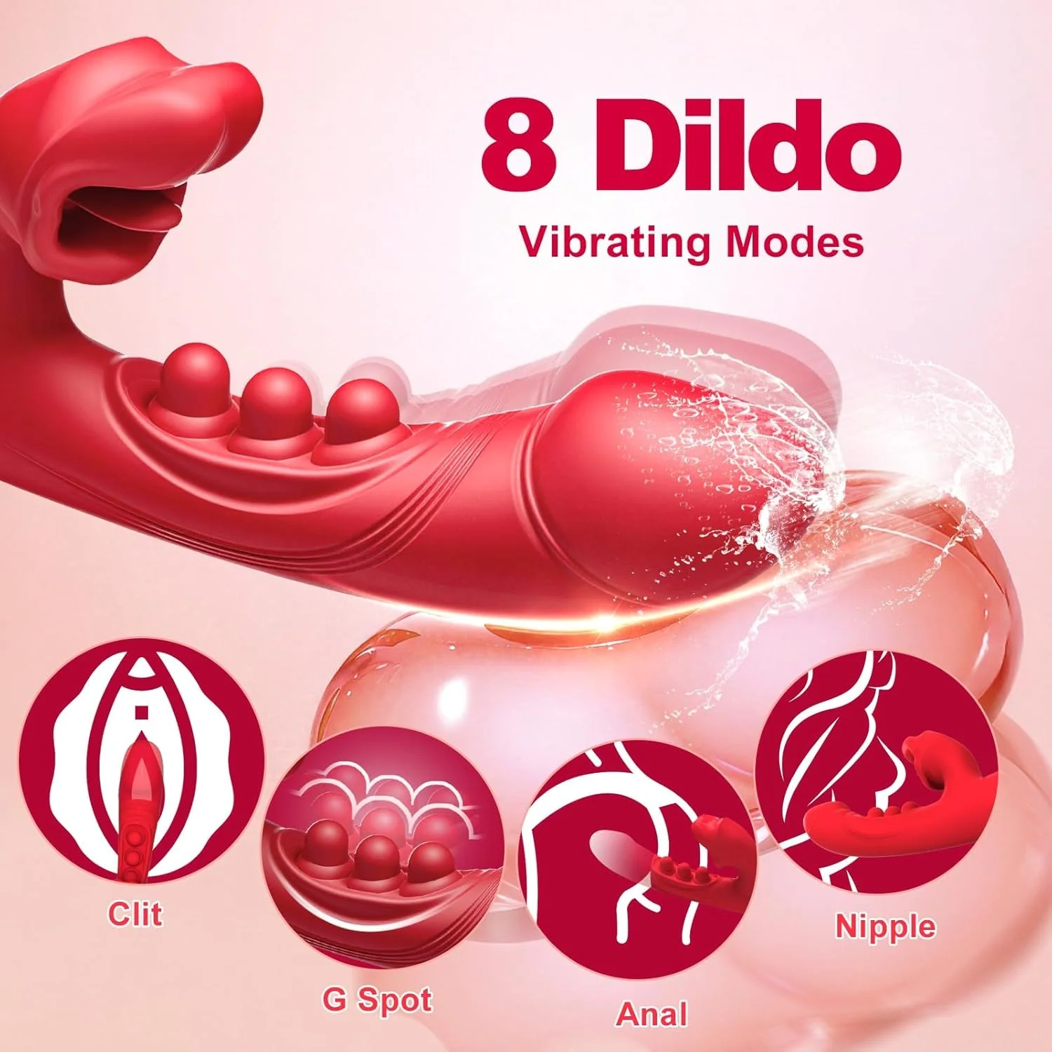 TeaseBite Tapping Balls Biting G-Spot Vibrator - Image 6