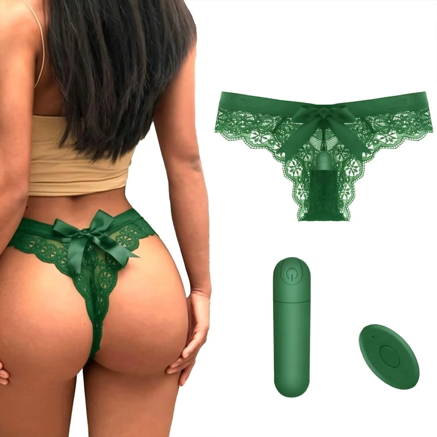 TeaseCharm Remote-Control Bullet Vibrator Panties - Image 7