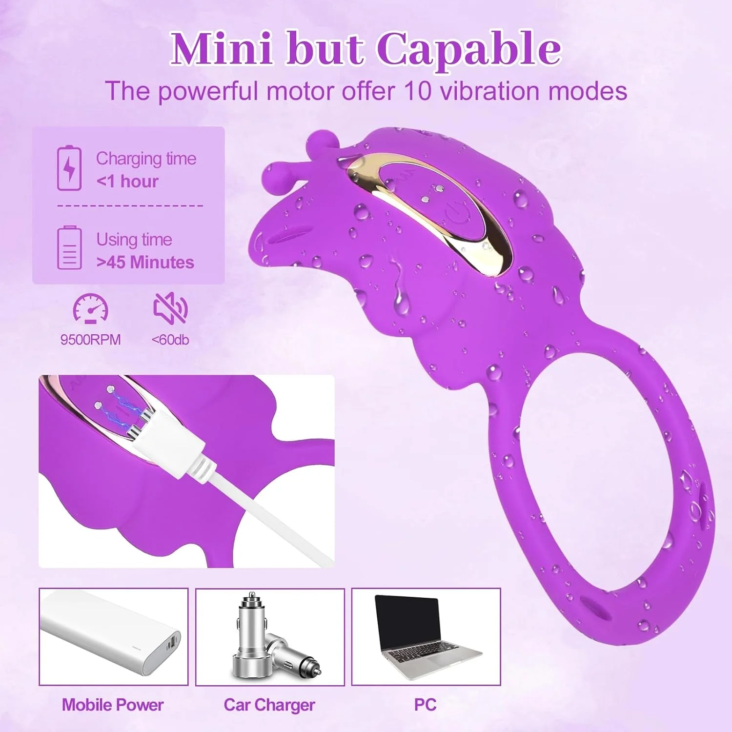 TeaseLink 3-in-1 Couples Vibrator Kit - Image 7