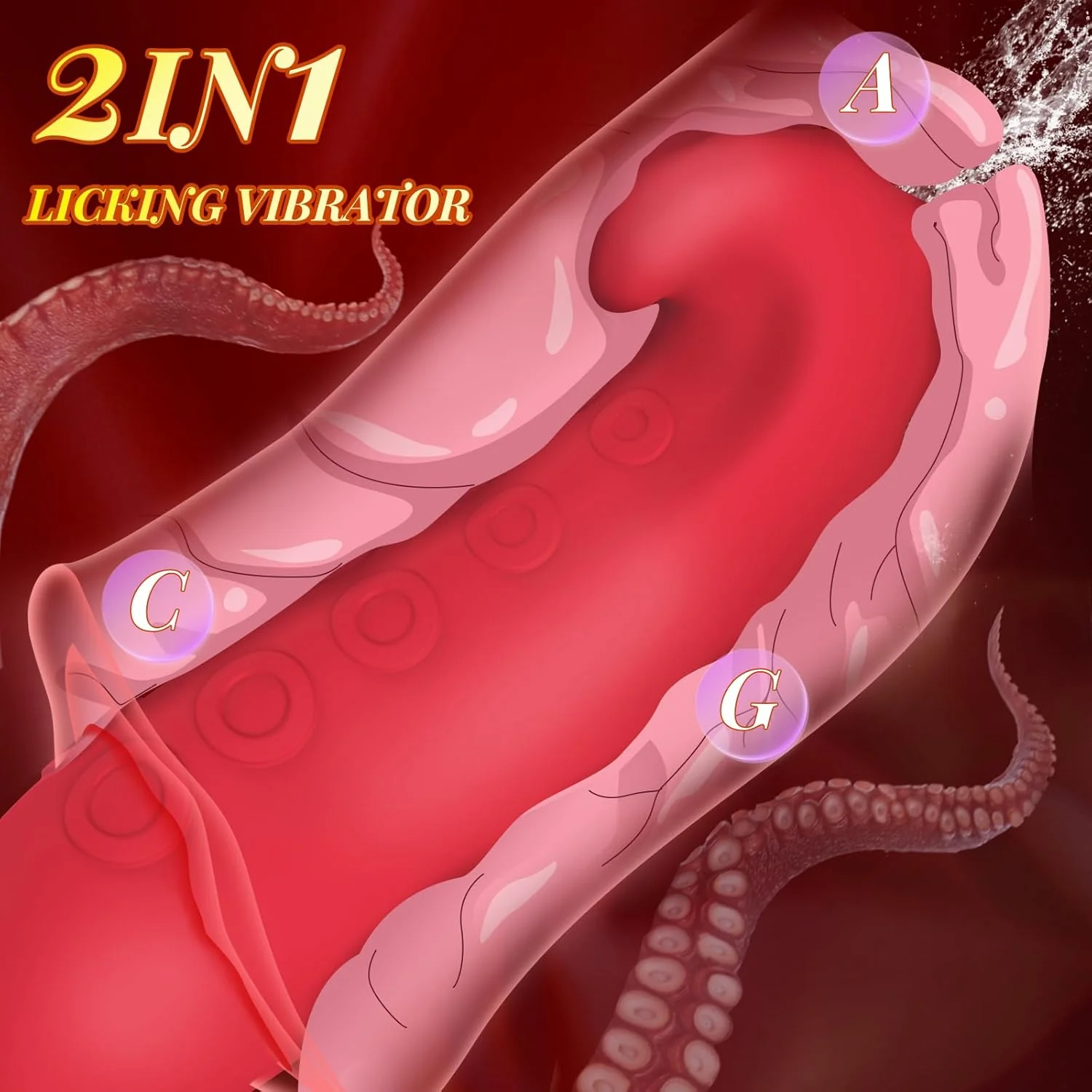 TentacleLick G-Spot Tongue Vibrator - Image 4