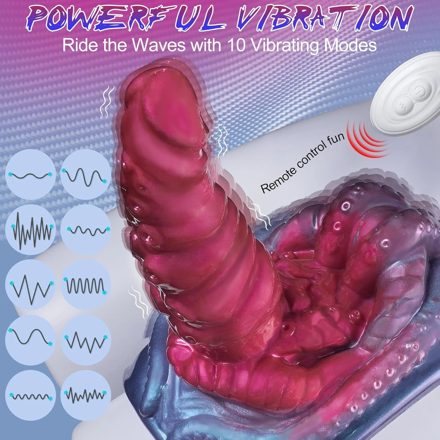 TentacleRide Riding Dildo Vibrator & Grinder - Image 3
