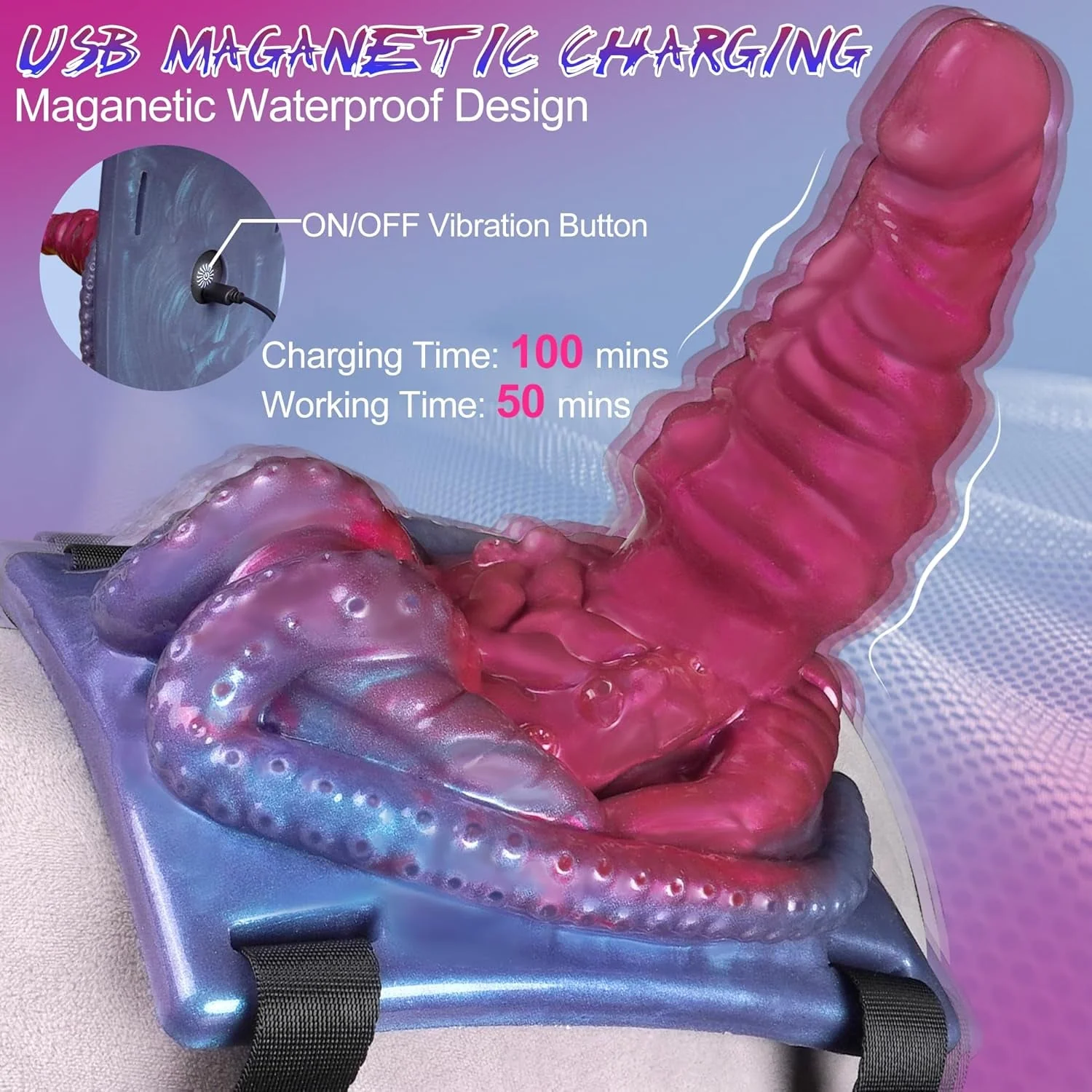 TentacleRide Riding Dildo Vibrator & Grinder - Image 7
