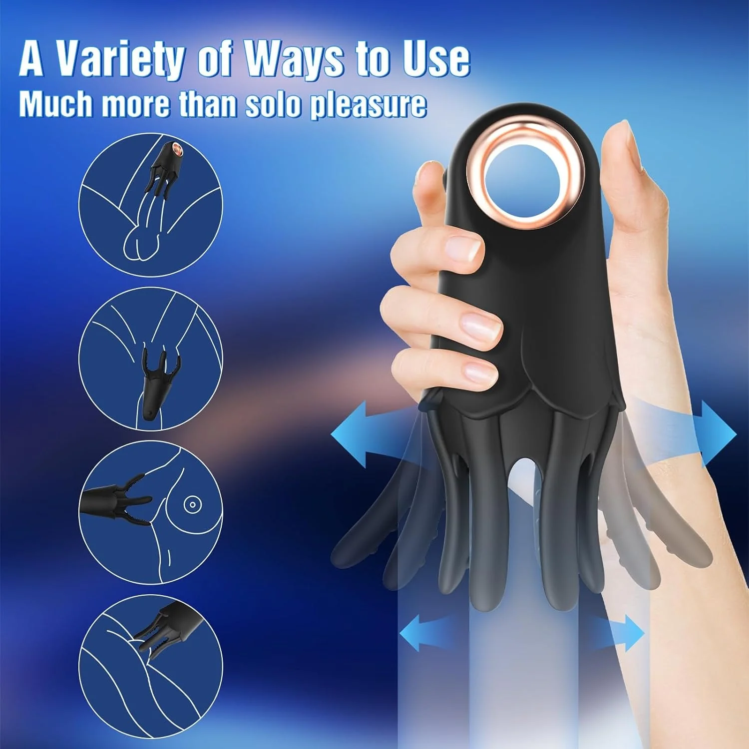 TentaHalo 360° Training Male Tentacle Vibrator - Image 3